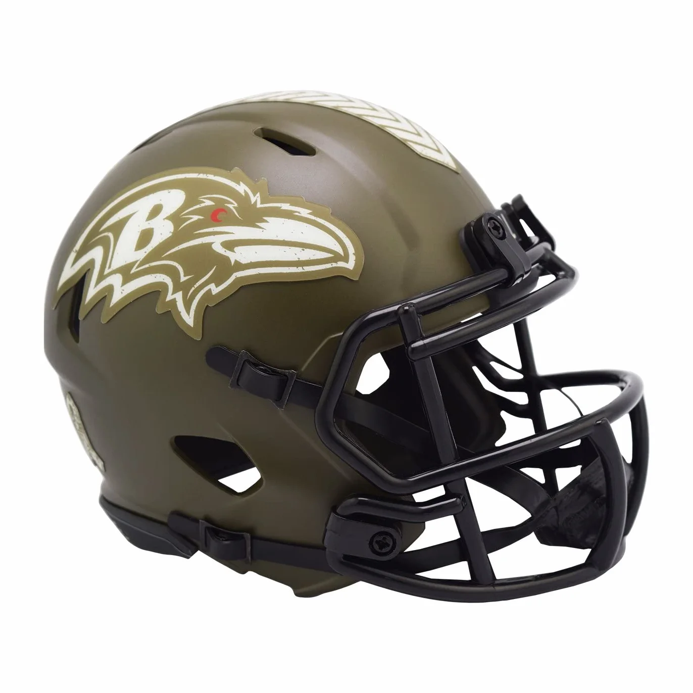 Riddell Speed Mini casco de fútbol Baltimore Ravens
