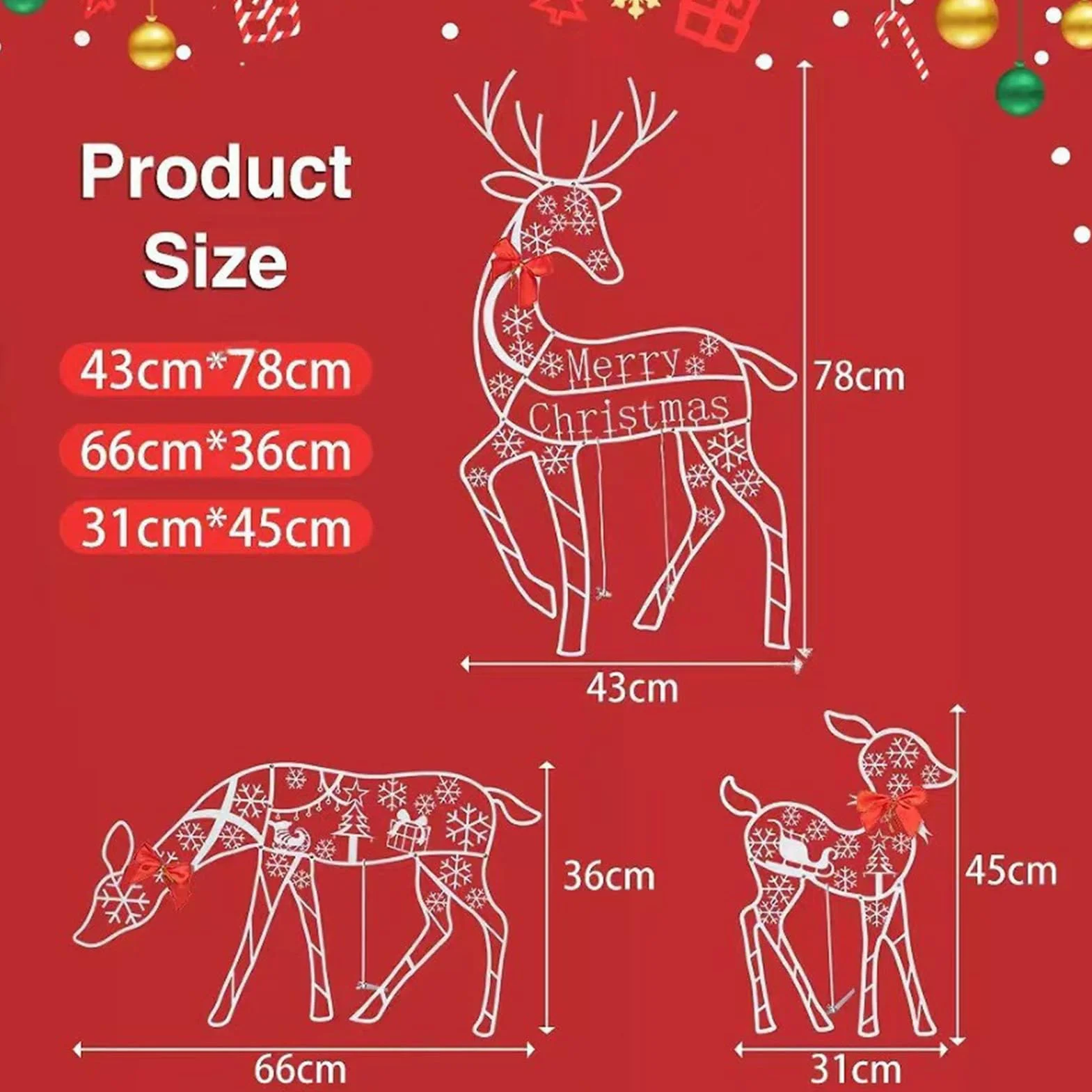 Navideños Para Exterior Decoración Navideña Porche | Decoraciones Festivas De Jardín para Propietarios Planificadores Vecindario Patio Delantero Invierno Jardín Patio Trasero