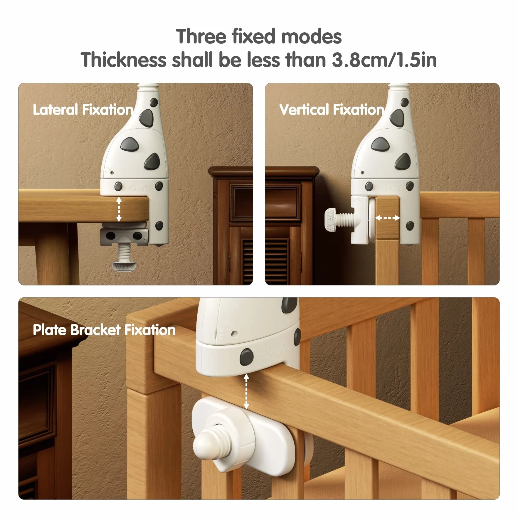 TUMAMA Movil Cuna Bebe, Juguete de Cuna 3 en 1 con Control Remoto, luz Nocturna de proyección, música y Ruido Blanco, Juguetes sensoriales de guardería Nacido recién