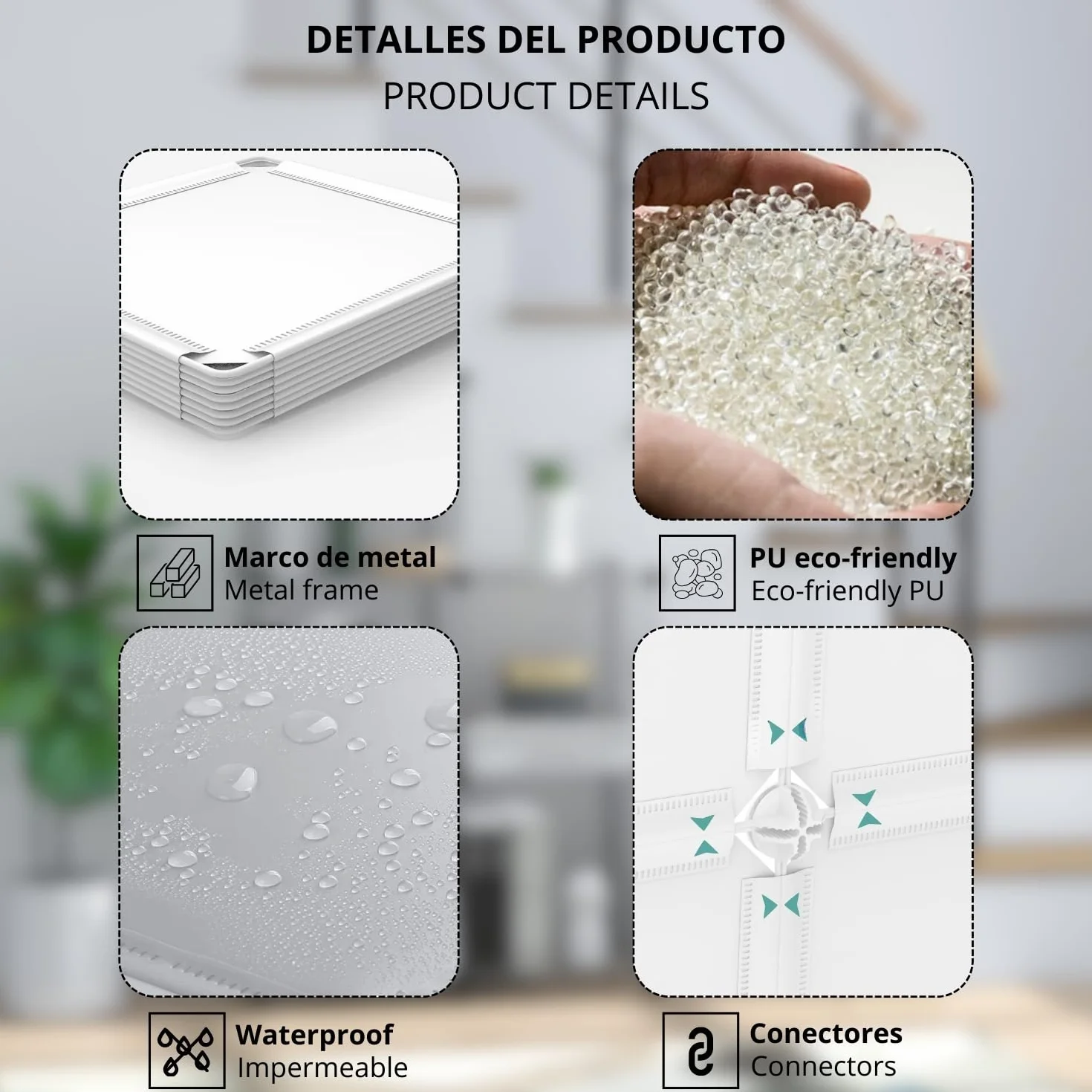 Organizador de Cubos, Multifunción Estante estantería para Guardar Zapatos, Libros, Zapatero, Librería (Gris, 4 estantes)