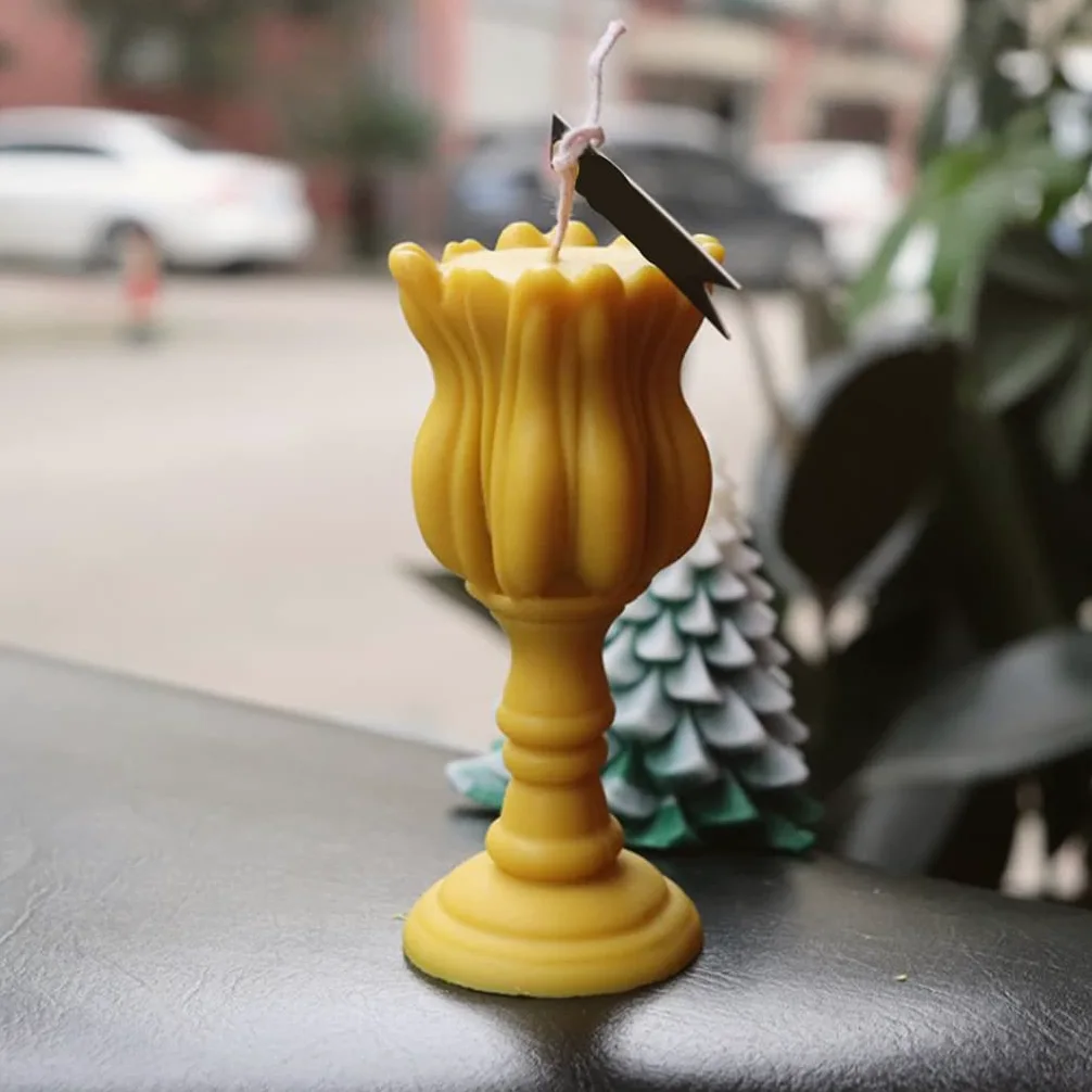 Molde de silicona para velas aromáticas, yeso, epoxi, jabón, para decoración de fragancias del hogar