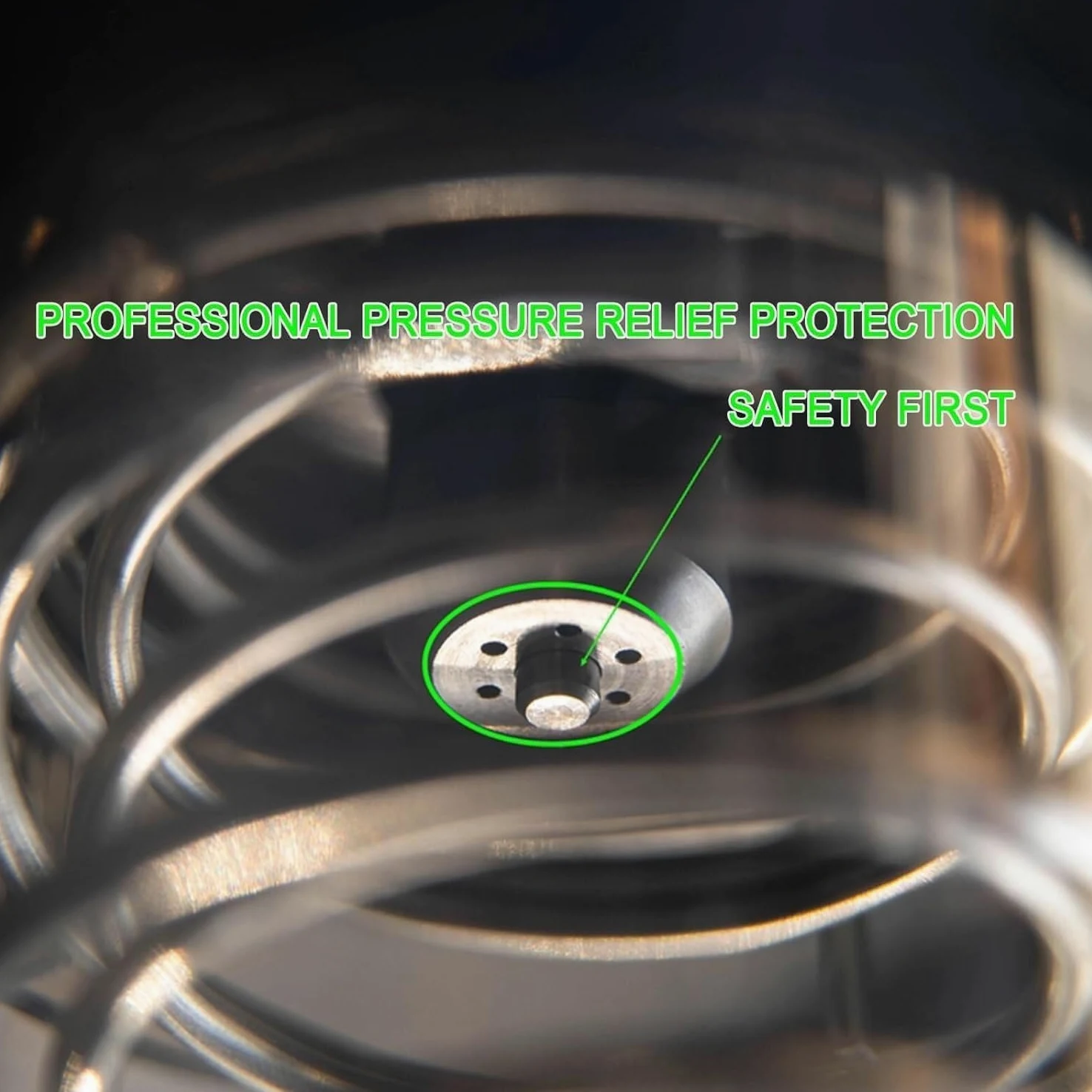 Herramienta de limpieza para máquina de espresso, dispositivo de retrolavado para máquina de café con válvula de alivio de presión para cabezales de preparación estándar de 58 mm, garantiza una fácil