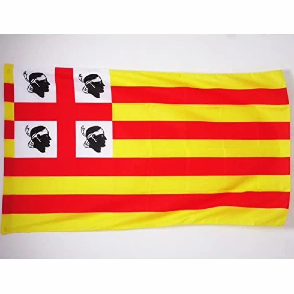 AZ FLAG Bandera Corona de Aragón Cerdeña 150x90cm Sarda