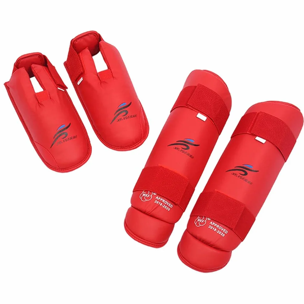 Harilla Strike Shin Guards Almohadillas para Piernas Kick Pads Soporte Kickboxing