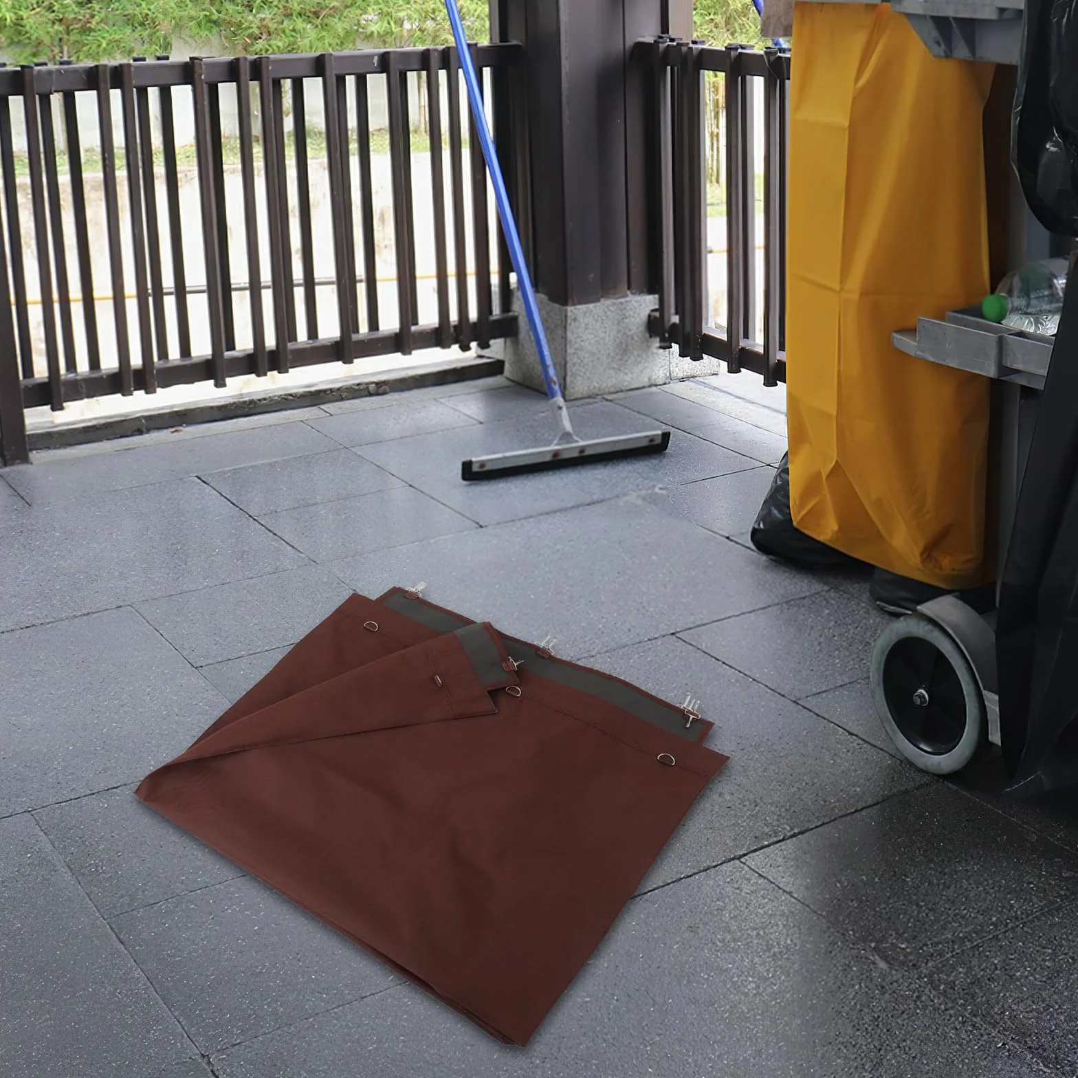 ULTECHNOVO Bolsa de Almacenamiento de Oxford para Ropa y Lavandería, Gran Capacidad y Diseño Minimalista, Adecuado para Limpieza en Hoteles y Organización
