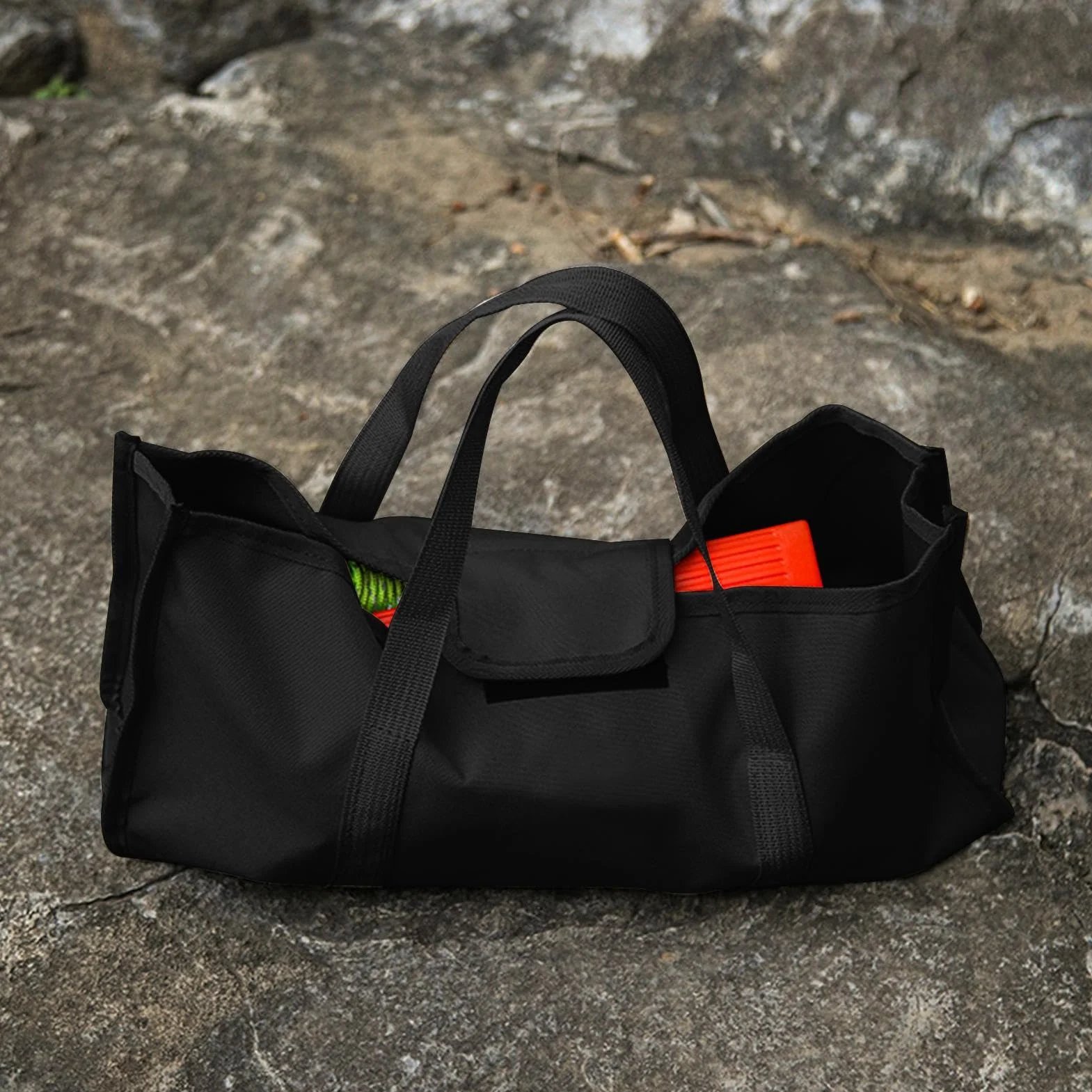 Bolsa para piquetas de tienda de campaña Oxford resistente al agua gran capacidad