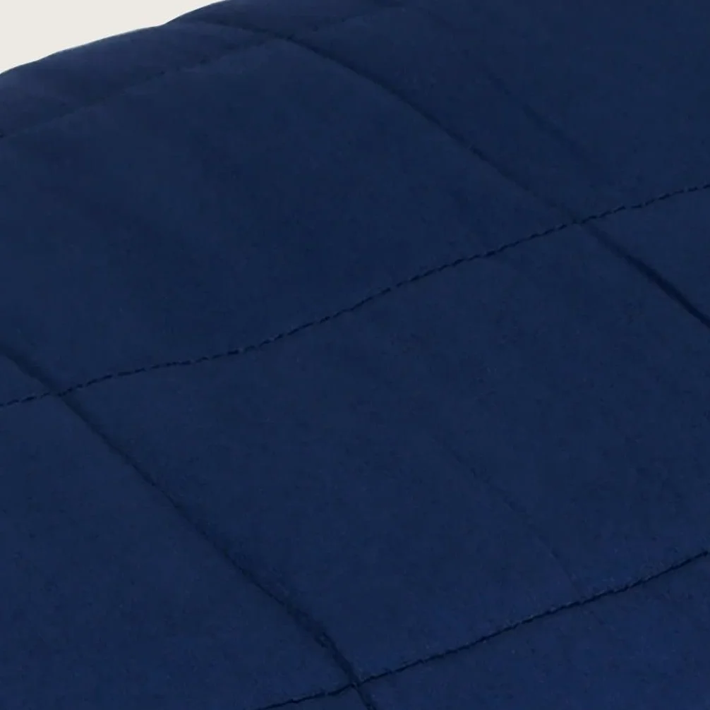 Homgoday Manta ponderada azul 152 x 203 cm 7 kg tela, muebles manta cálida y confortable, manta de alta calidad Tipo3154801