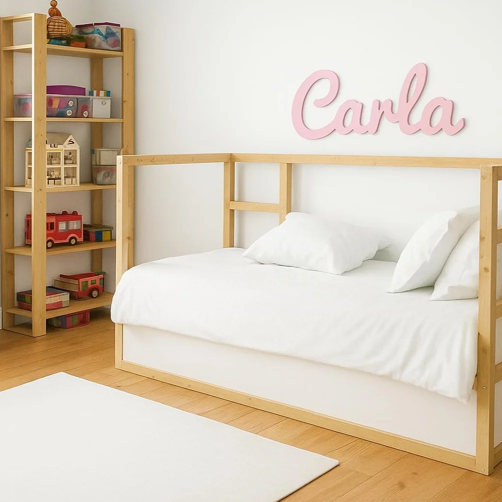 Letras Decorativas Personalizadas 15/20/25 cm para Habitación Infantil, Bautizo o Baby Shower