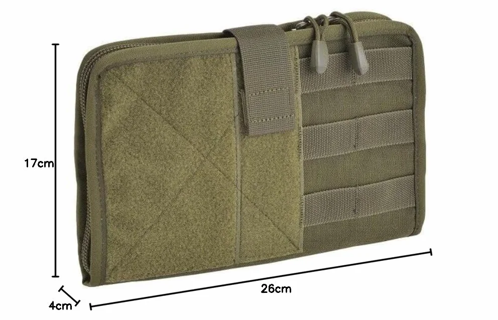 Outac OT-COP01 Bolsillo Utility ADMIN Militar Soft Command Panel Porta Mapa