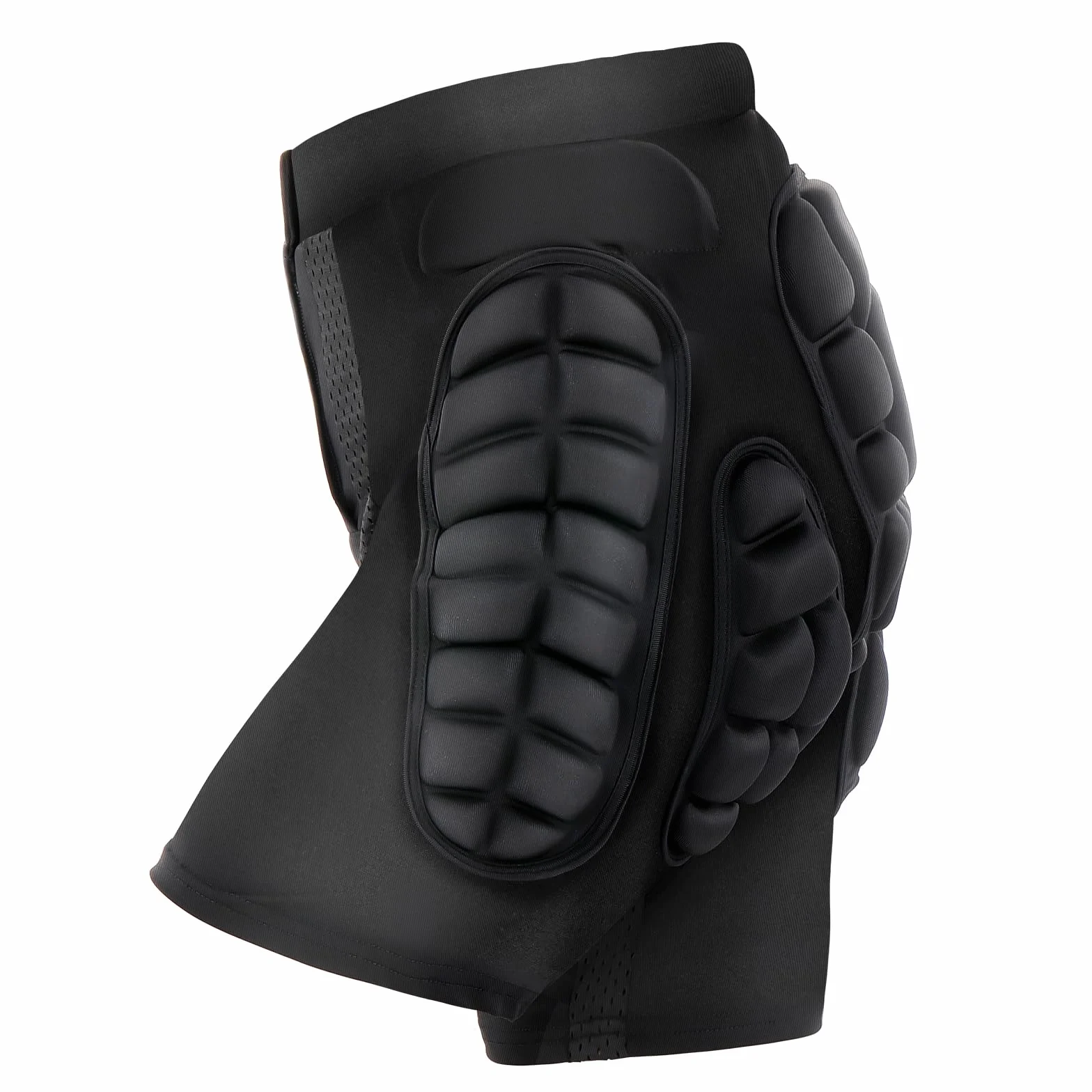 TOMSHOO Pantalones Cortos Acolchados 3D, Protección Cadera para Esquí