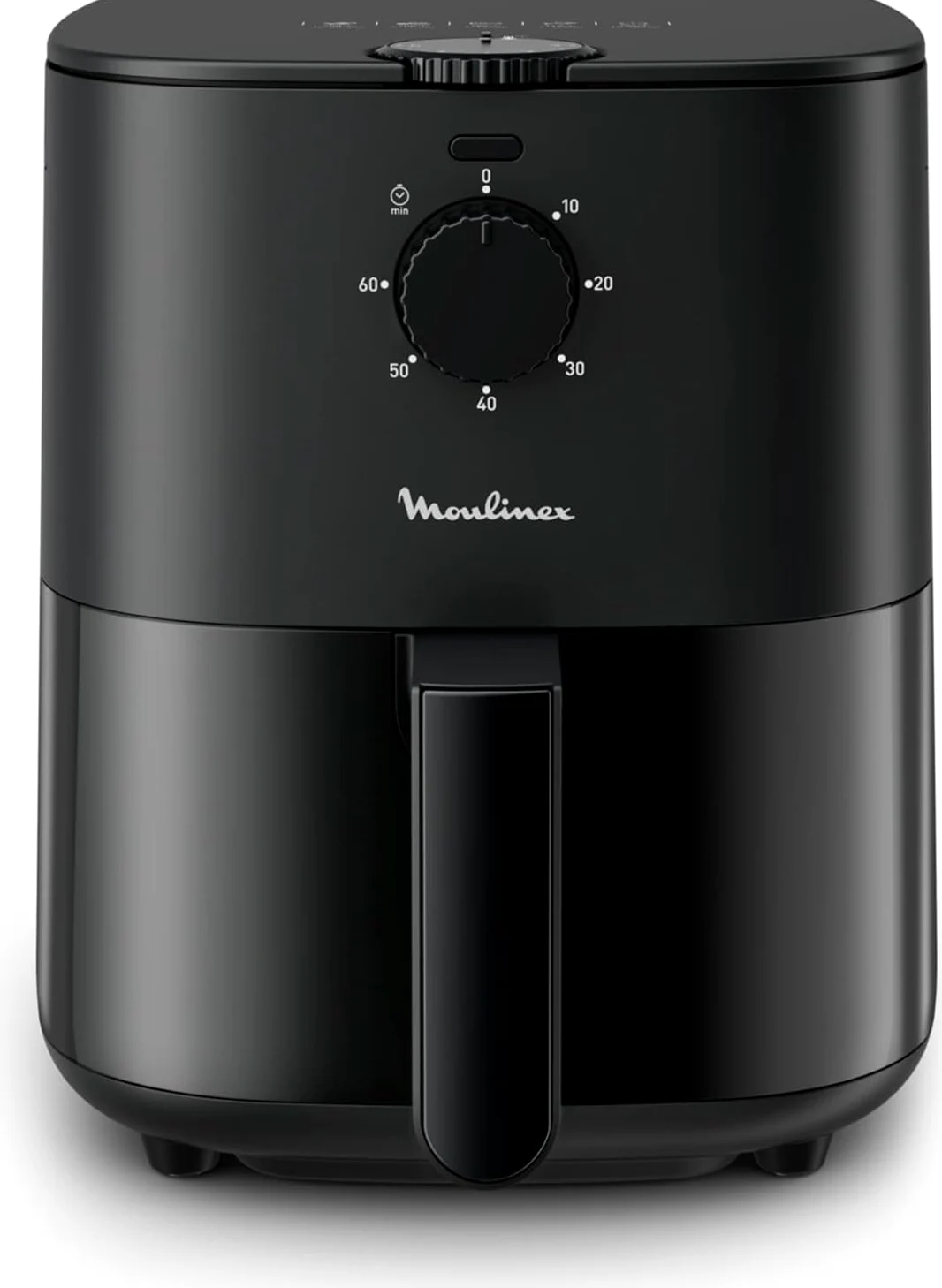 Moulinex Easy Fry Essential 3.5 L EZ1308 Freidora de Aire Caliente, con Poco o Sin Aceite, Controles manuales, 5 Programas, Comidas Sanas, Capacidad 1 Kg, Hasta 4 personas, Compacto, Color Negro