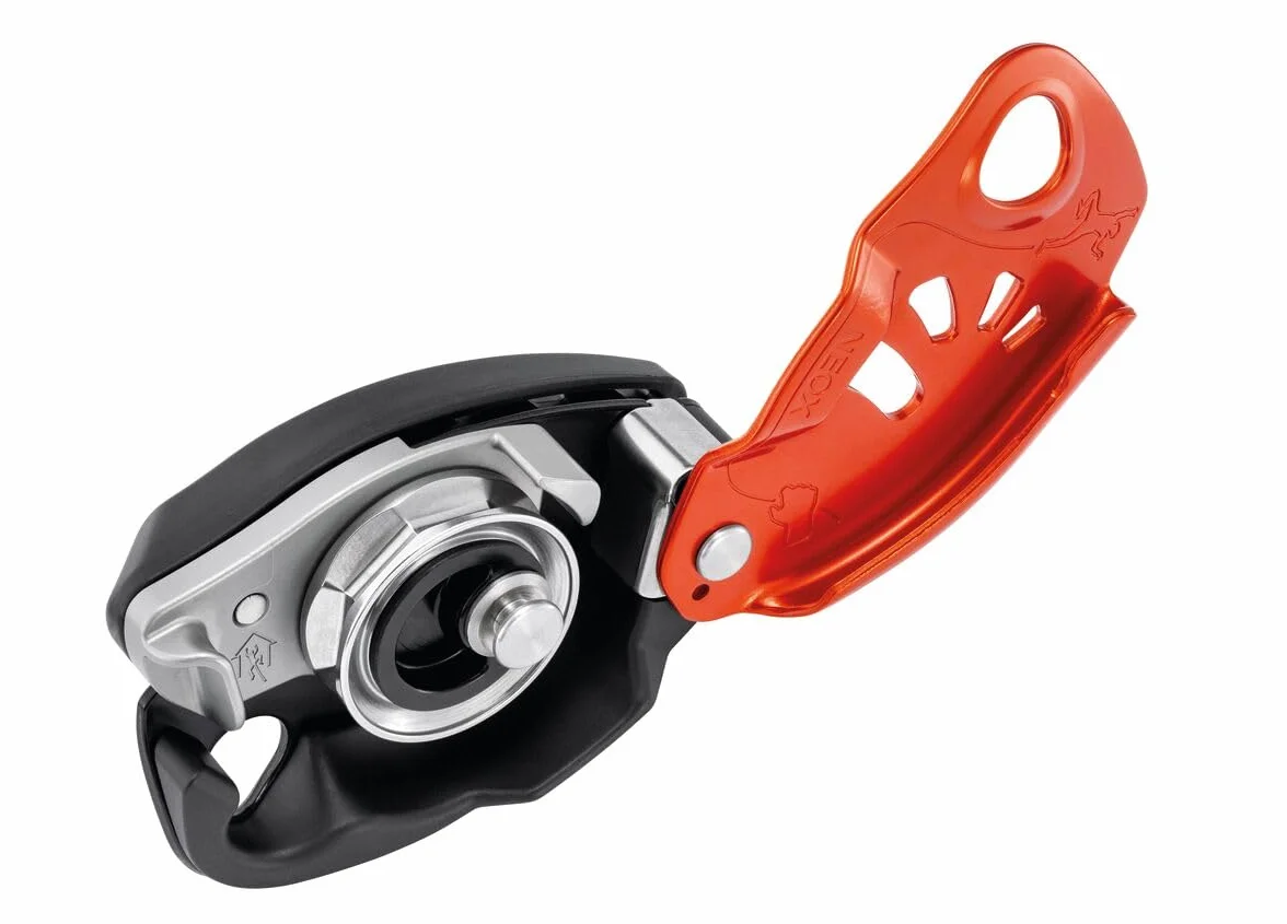 PETZL NEOX Dispositivo de aseguramiento con Bloqueo asistido por Leva