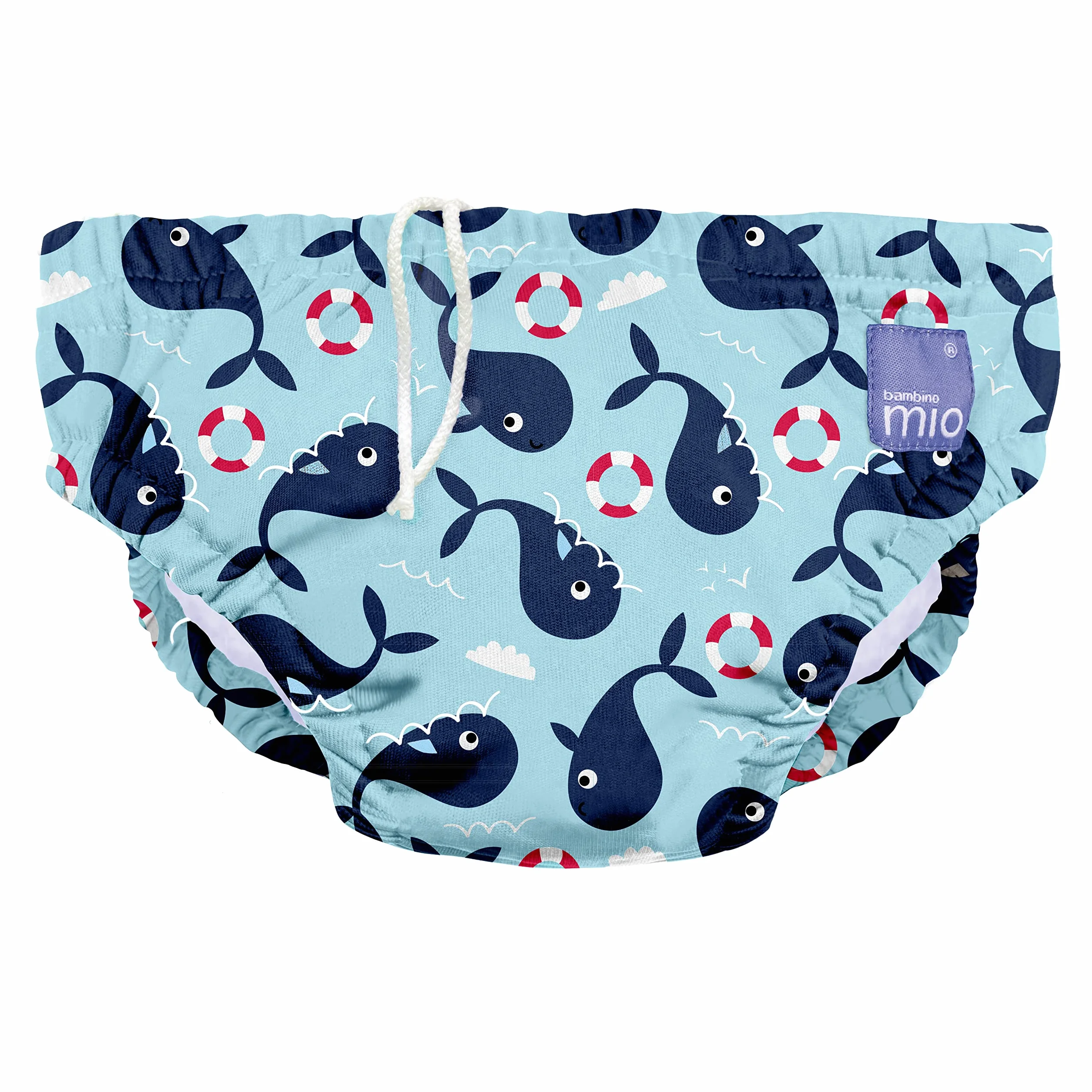 Bambino Mio Pañal Bañador Oleaje de Ballenas Extra Grande 2+ Años