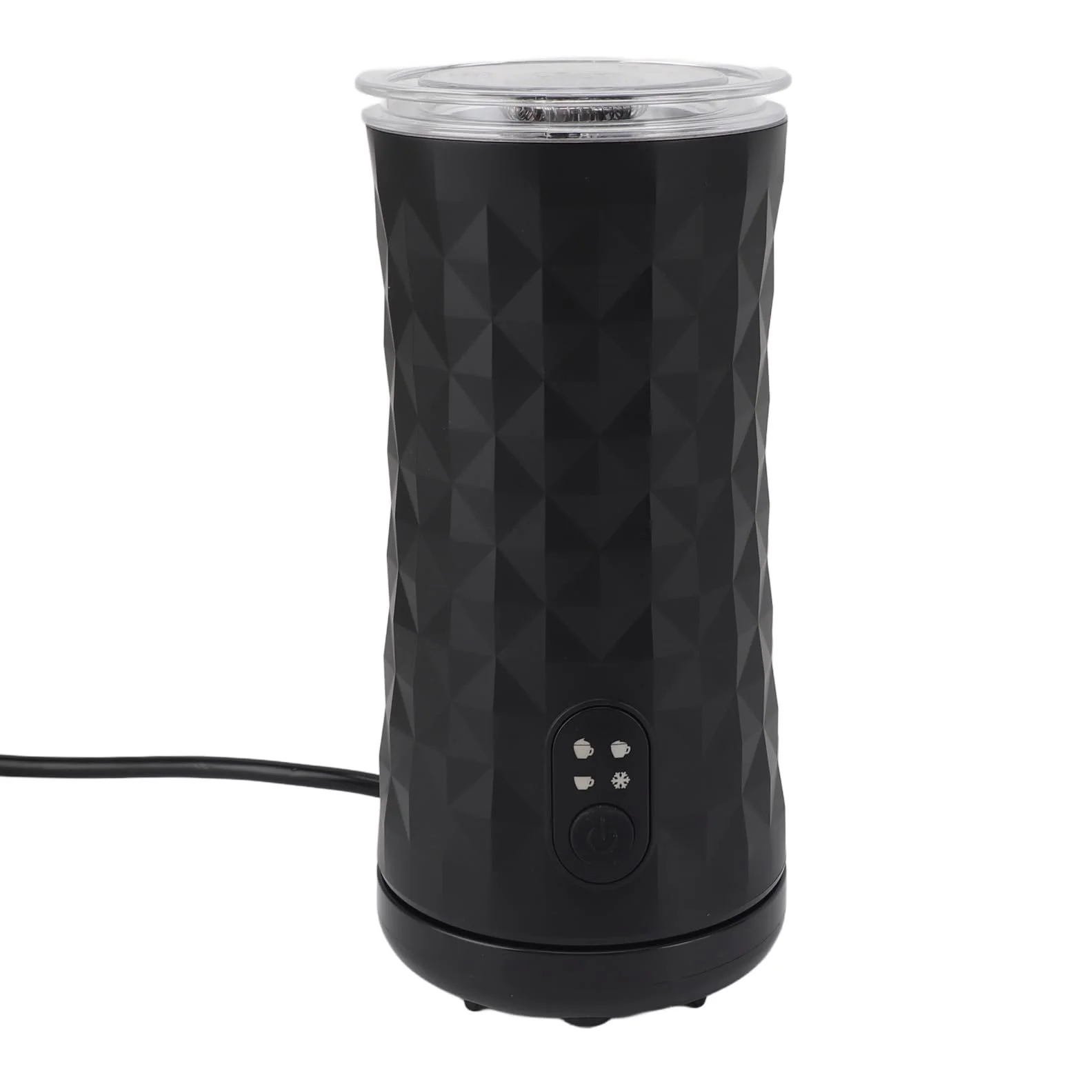 aqxreight Leche Eléctrica Frother 400W Formador de Espuma de Leche Automática 4-en-1 para Espuma de Espuma Numerosa y Espumosa Densa con Operación Tranquila (EU enchufe 220V)