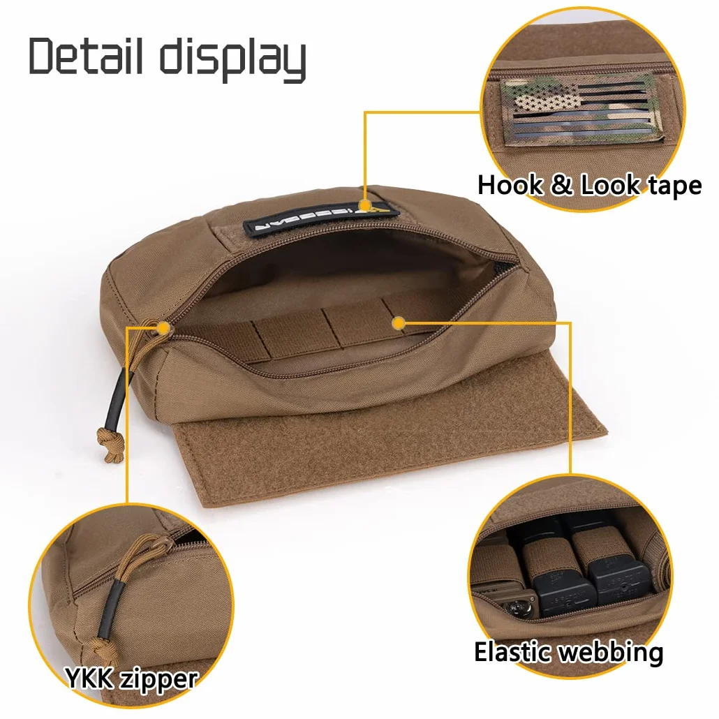 IDOGEAR Bolsa táctica de Descarga para JPC CPC AVS Chaleco táctico