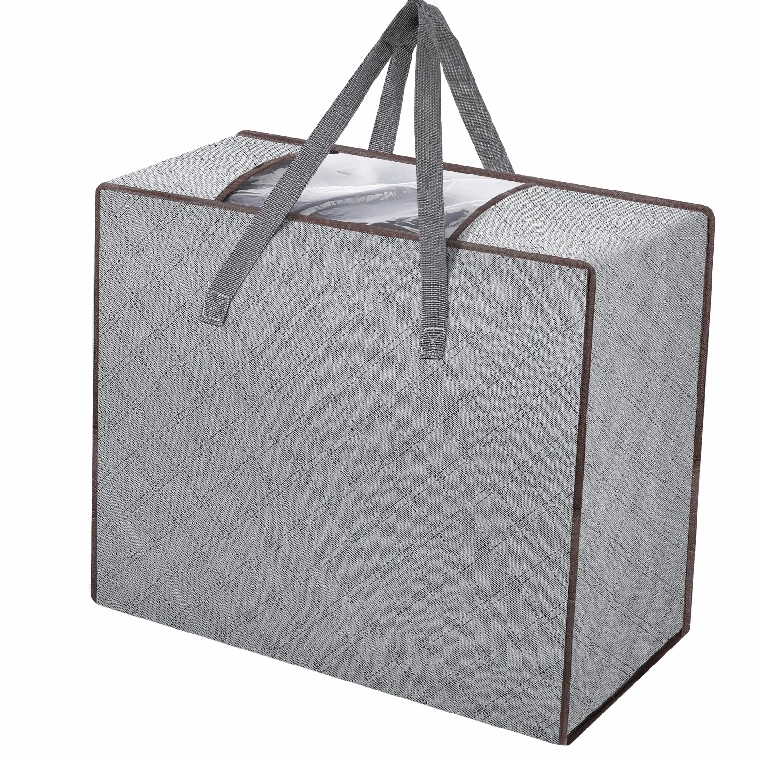 AiQInu Cajas Almacenaje Ropa, 90L Plegable Bolsa Almacenamiento de Ropa de Gran Capacidad (1pc)