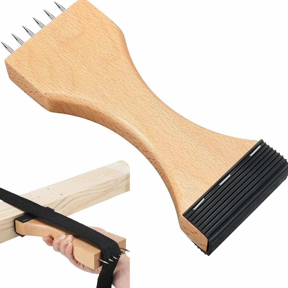 Extractor de cinchas herramienta de tapicería estiramiento