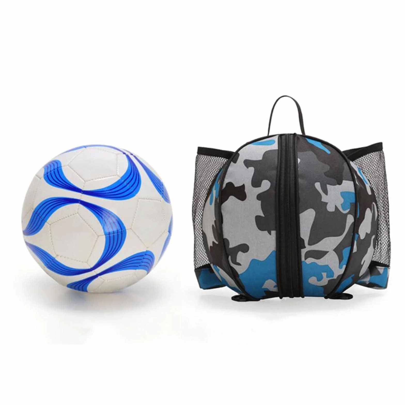 Perfeclan Bolsa de Baloncesto Mochila Impermeable Correa Ajustable Almacenamiento Transporte