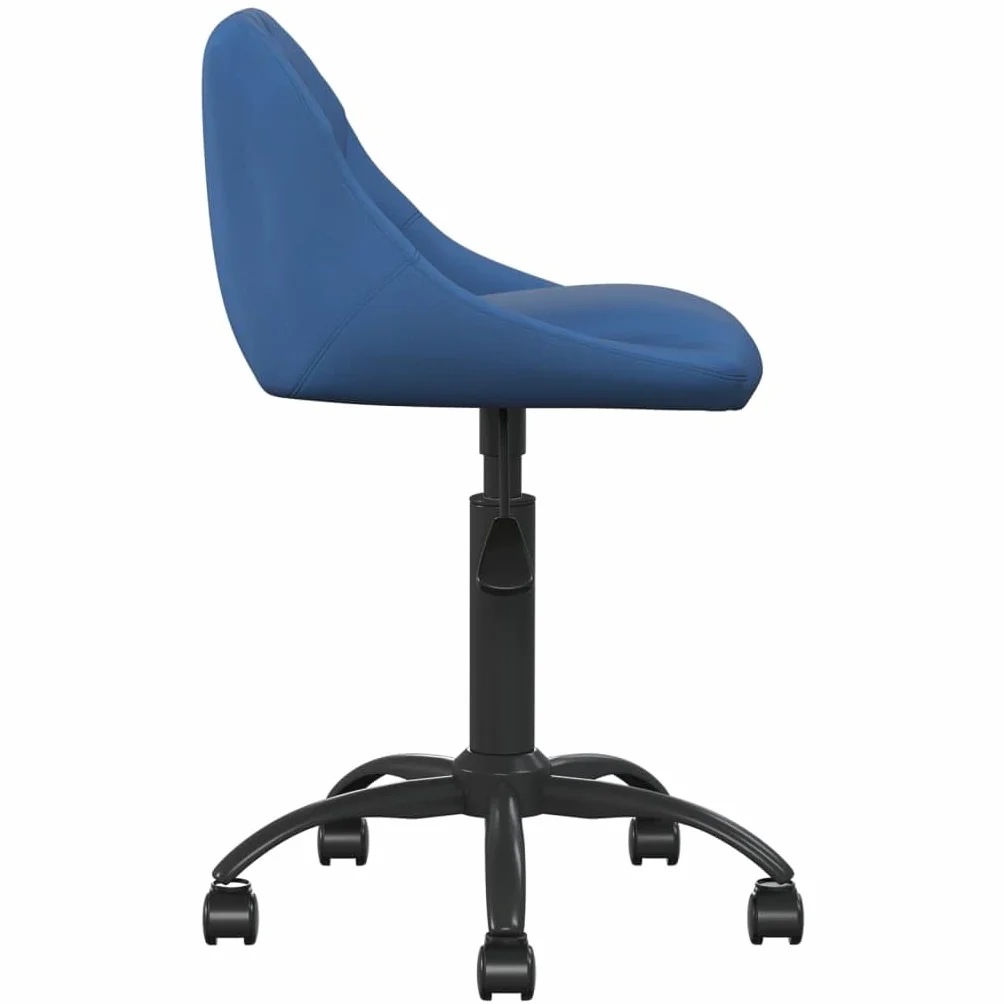 Silla de Comedor Ajustable con Mecanismo de Gas y Ruedas 360°, Tapizado en Terciopelo Suave y Estructura de Acero para Oficina en Casa y Sala de Estar, Soporta