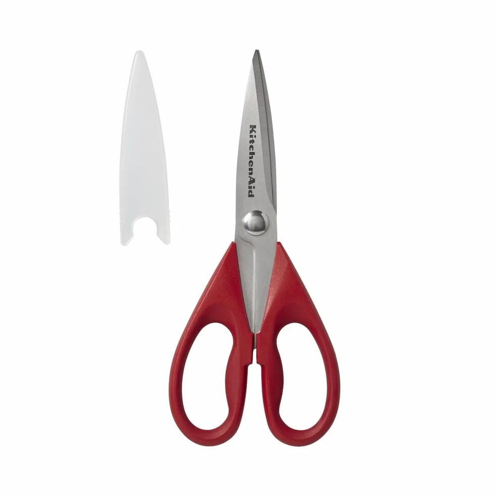 KitchenAid KE351OHERA - Tijeras multiusos (22 cm), color negro