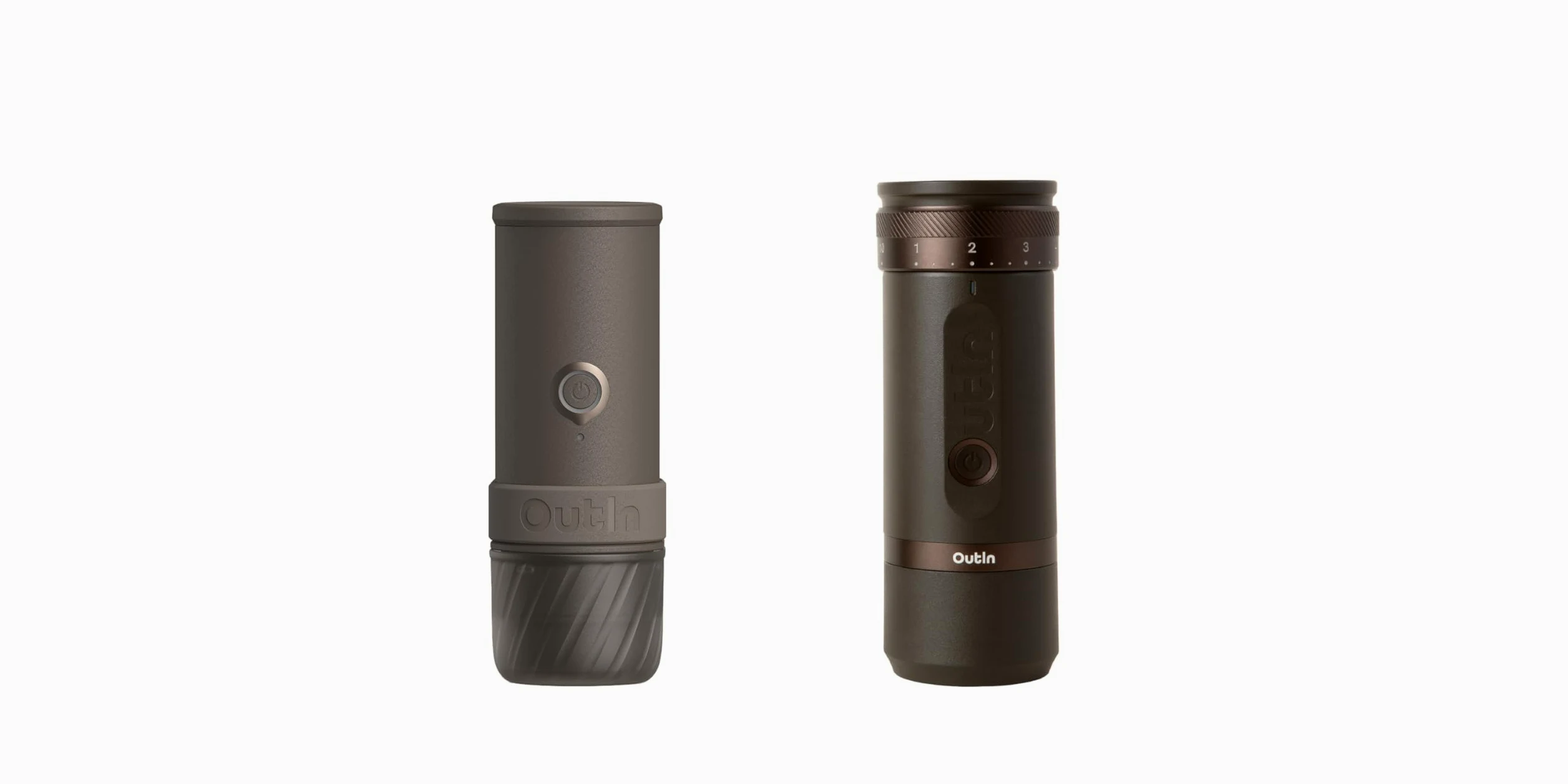 OutIn Mino Cafetera eléctrica portátil Fino Molinillo de café eléctricos portátil