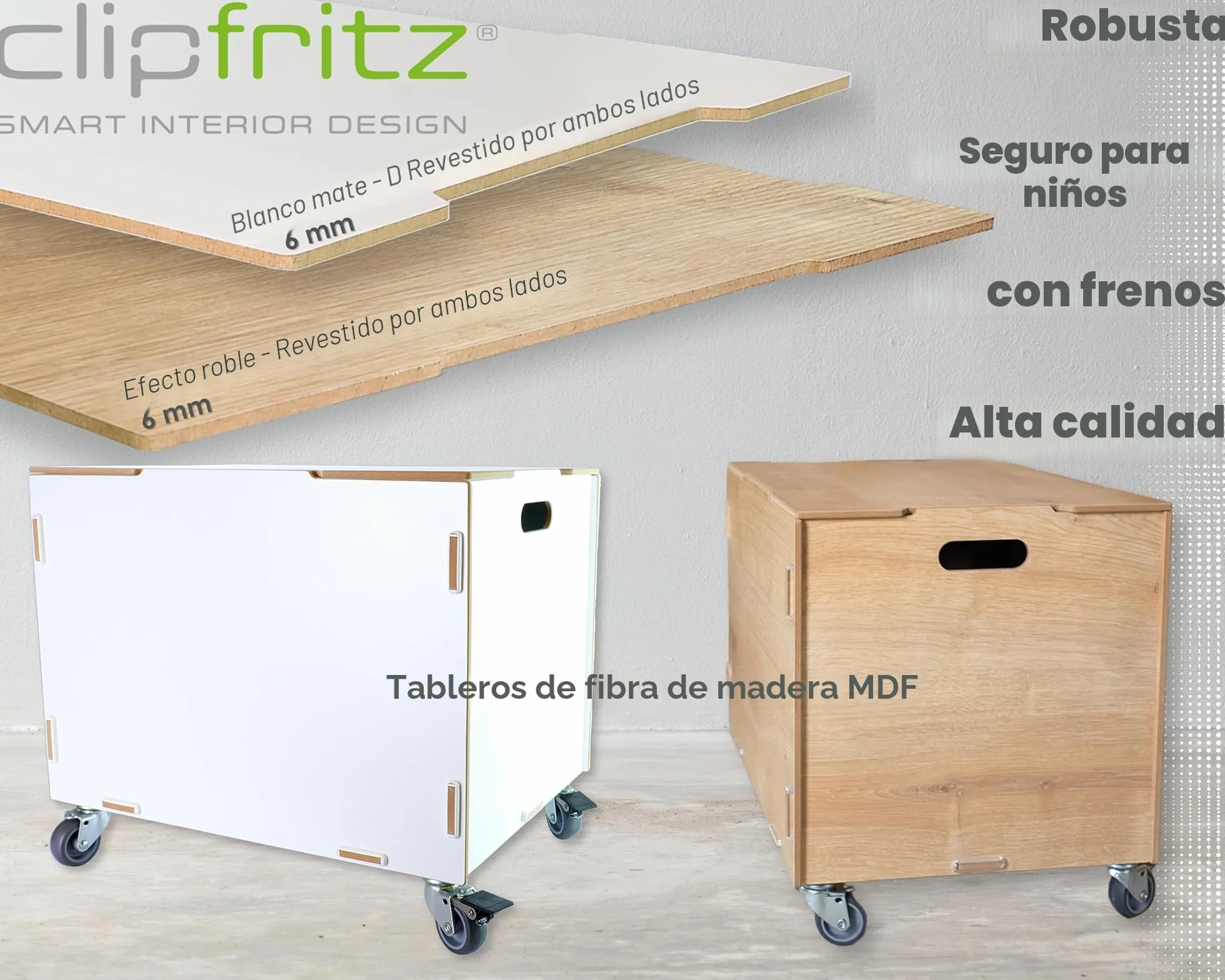 Baul juguetes infantil madera MDF - 33x45.5x34.5 (Al.Pr.An) + 6 cm Ruedas - Arcon almacenaje peluches - Baúl almacenamiento - Cajas, jugueteros organizadores - Cestas Organizadoras