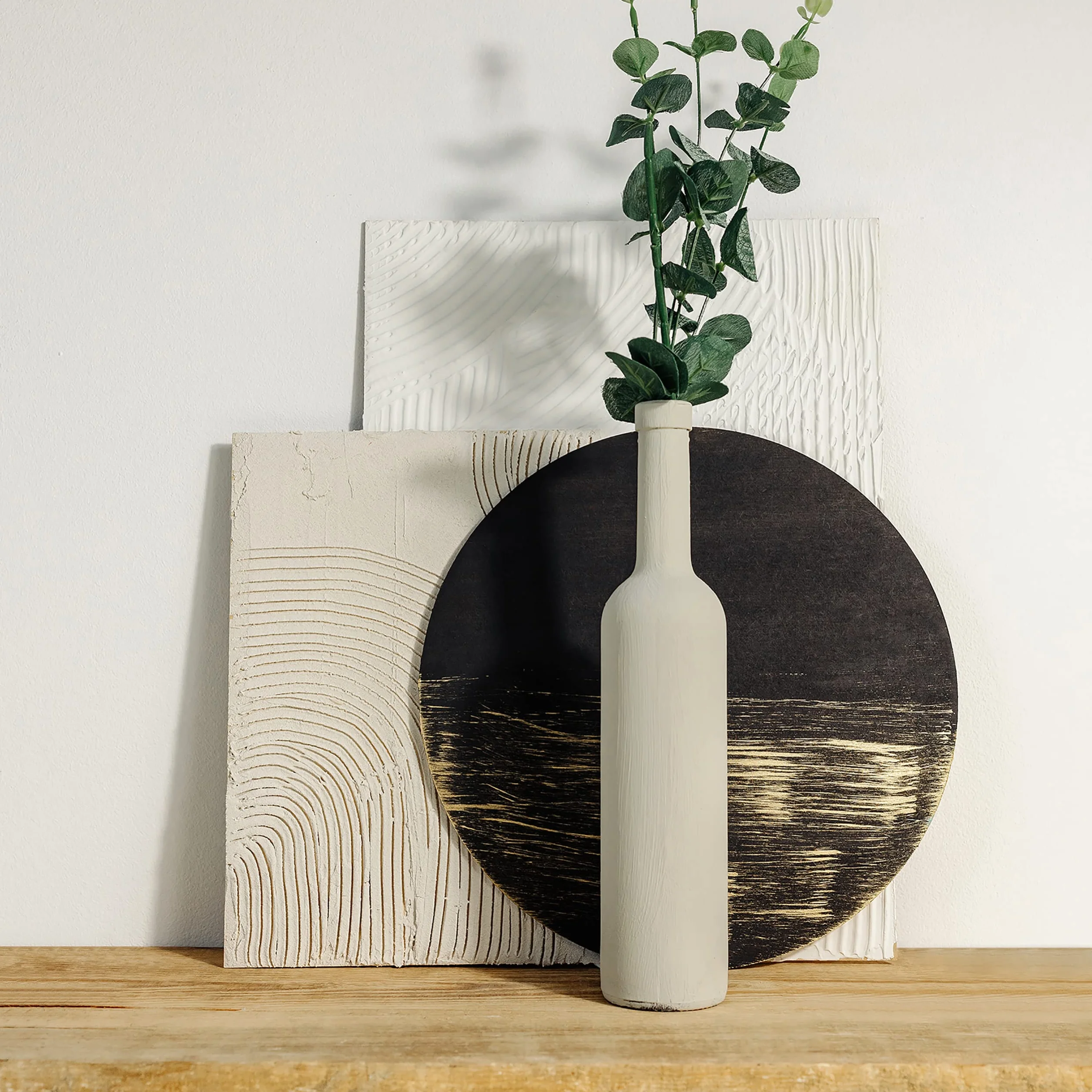 Creative Deco Pasta Estructural de Grano Fino 2 kg | Pasta Blanca para Proyectos Artísticos para Pintura Acrílica | Fácil de Usar con Espátula para Crear Efectos 3D, Estructuras, Texturas