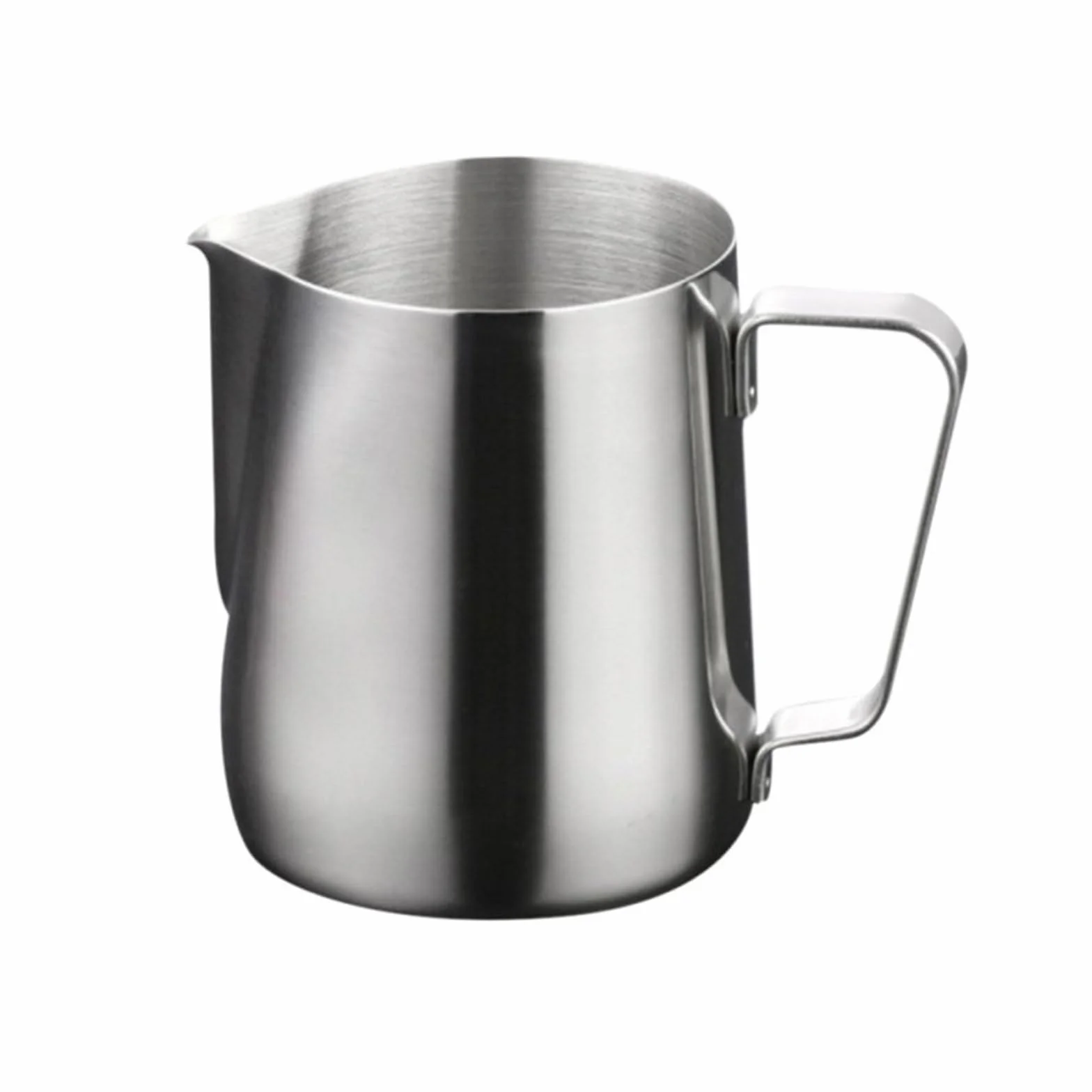 Jarra de Leche Jarra for espumar café y Leche, de Acero Inoxidable, for Arte Latte, Espumador de Leche, Jarra de café expreso, tazón Taza, Jarra de Espuma de Leche(600ml)