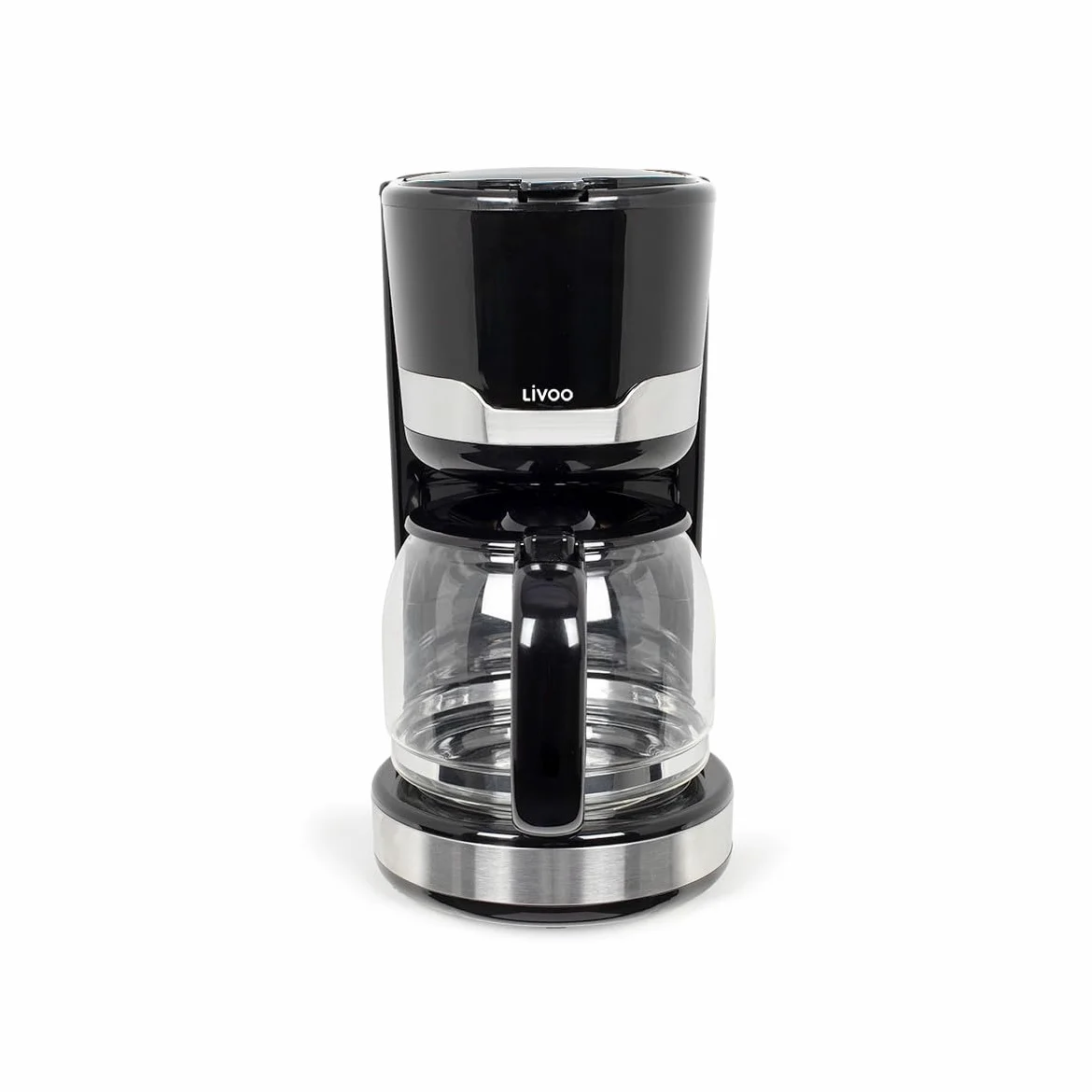 Livoo DOD201N - Cafetera de filtro de 12 a 14 tazas (1000 W), color negro