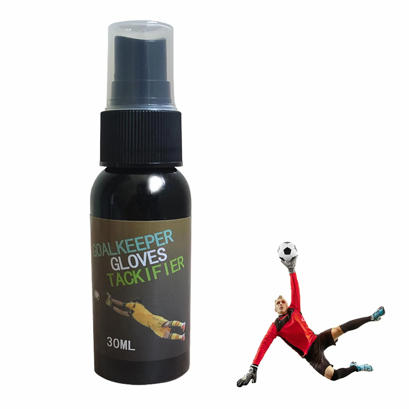 Pegamento para Guantes de Portero 30ML Spray Aerosol Pegajoso Fútbol