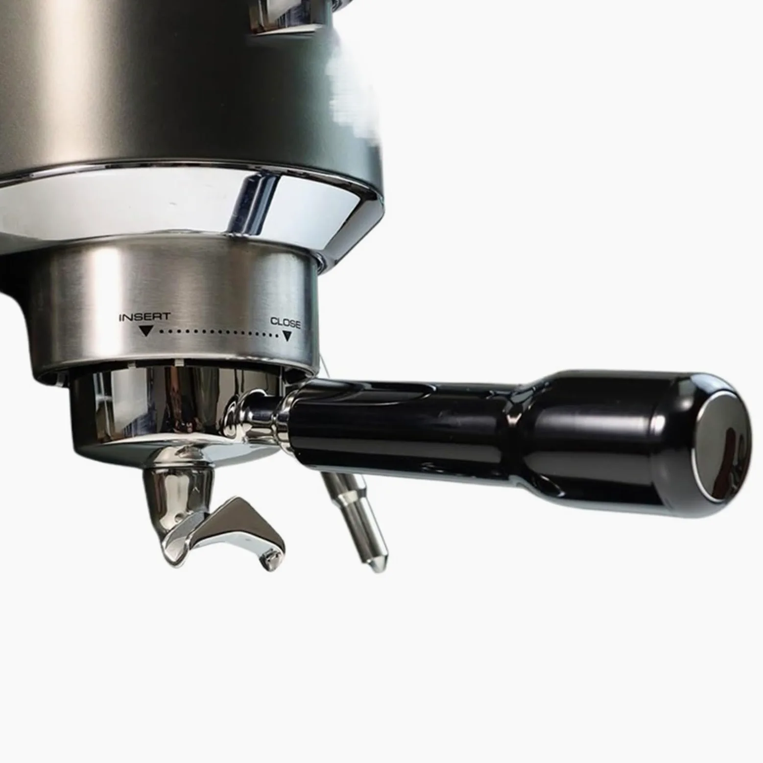 Portafiltro De Café De 51Mm Con 3 Orejas Y Doble Boquilla, Compatible Con Mango DeLonghi, Dedica EC680/EC685/EC785/EC820/EC850/EC860