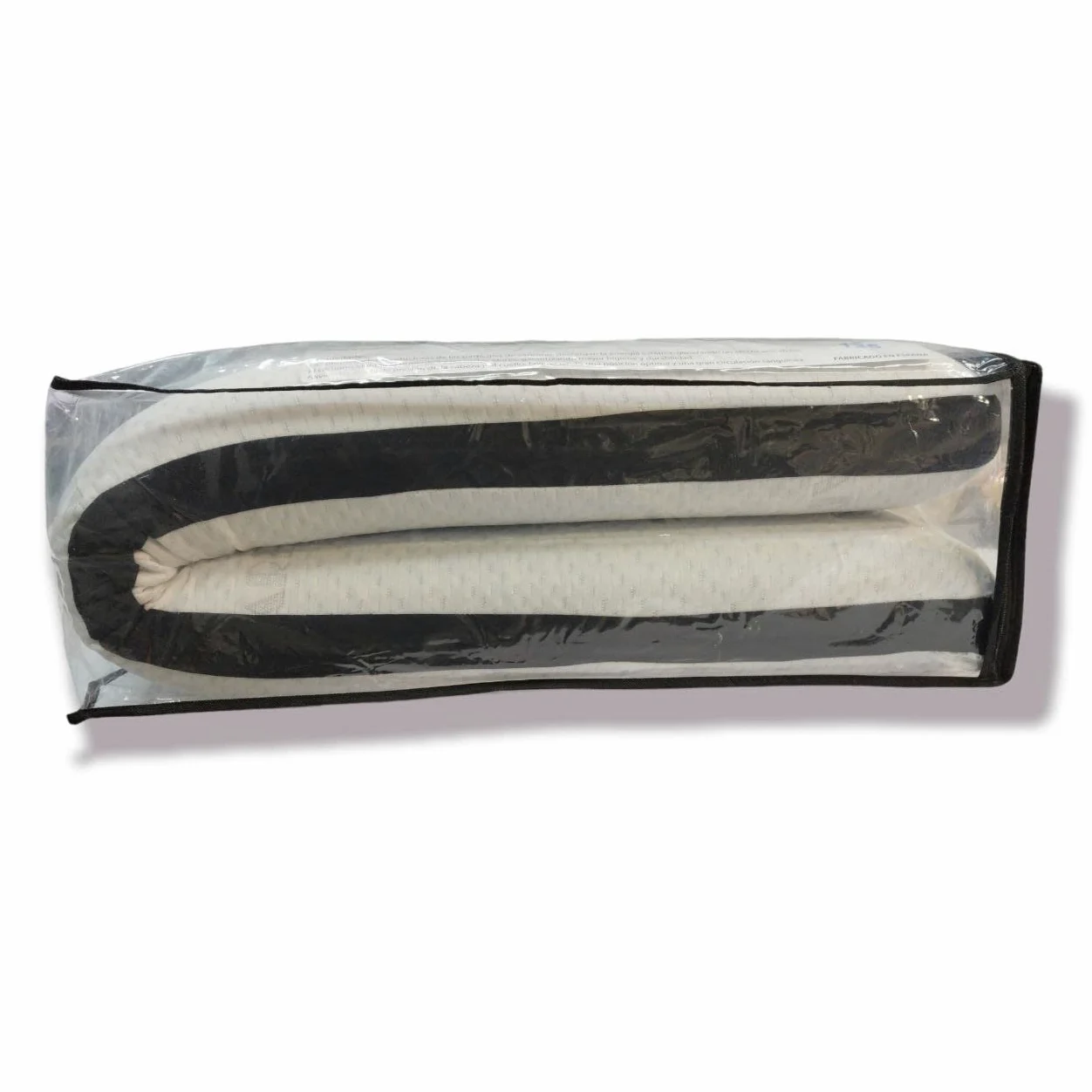Almohada viscoelástica de carbono activo - Elimina olores, estática, humedad y bacterias - Transpirable Microperforada doble funda - Suave y cómoda - Recomendada para personas con alergias (135 cm)