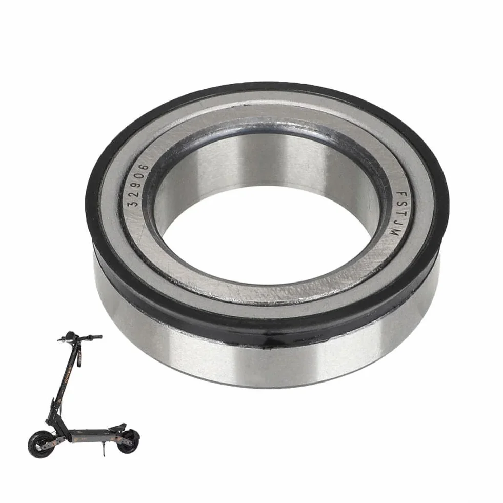 Kukirin G4 Rodamientos cónicos 32906 para scooter con sellos de goma negros