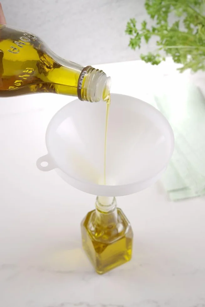 HENDI Embudo, utensilio de cocina universal, ⌀100x(H)115mm, polietileno, blanco