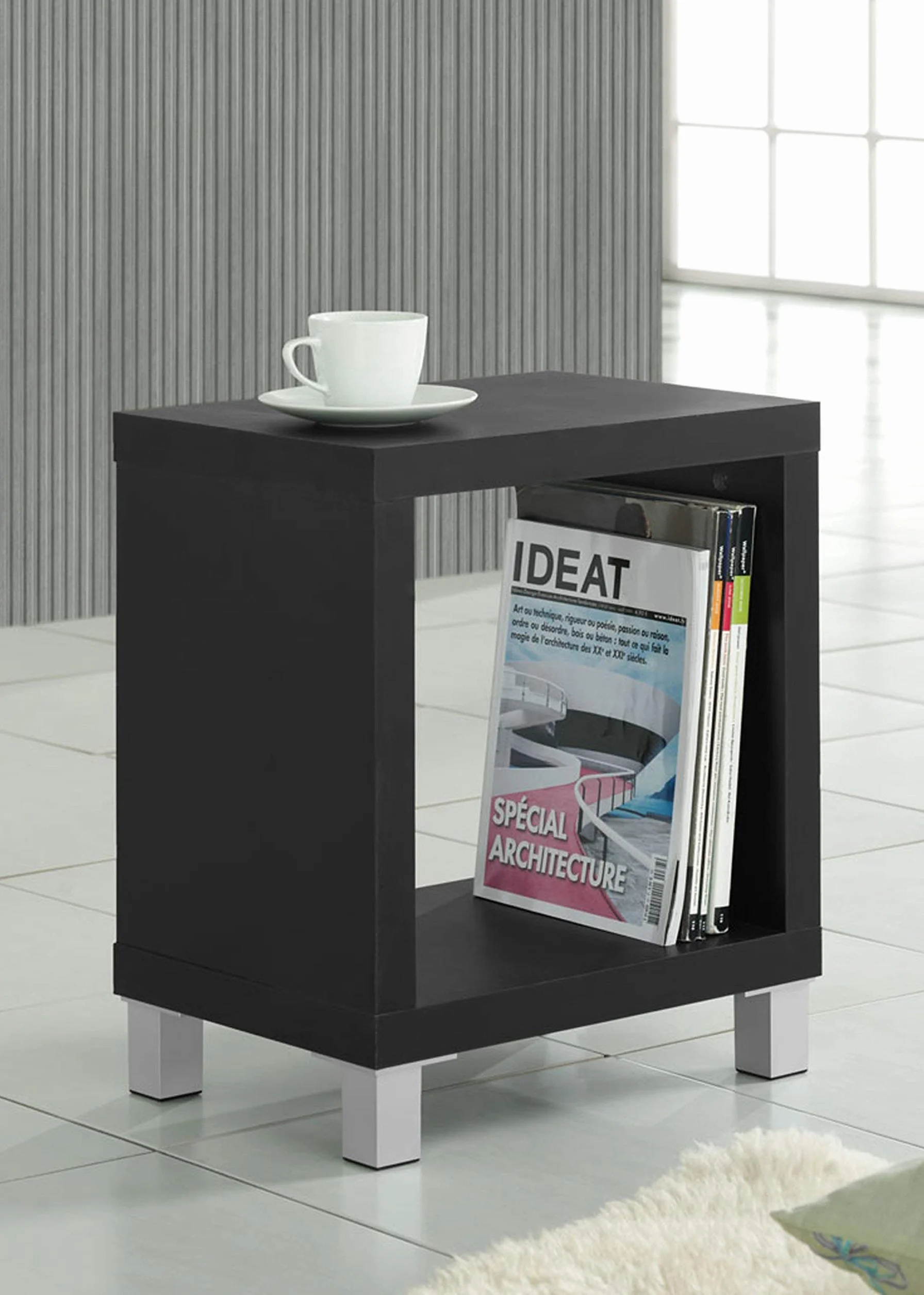 Kit Closet 2020465011 - estantería kubox 1 hueco, color negro, 48 x 41 x 29