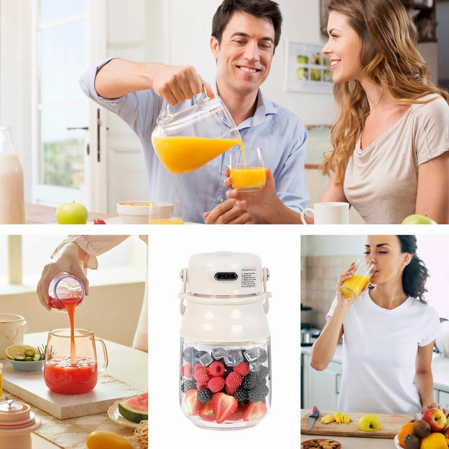 Batidora portátil recargable,Taza de licuadora portátil pequeña prensa de cítricos | Batidora de taza compacta para casa Leche café al aire libre Camping | Batidora personal eléctrica con botella agitadora Máquina De Leche, Café, Bebidas Para Viajes, Hoga