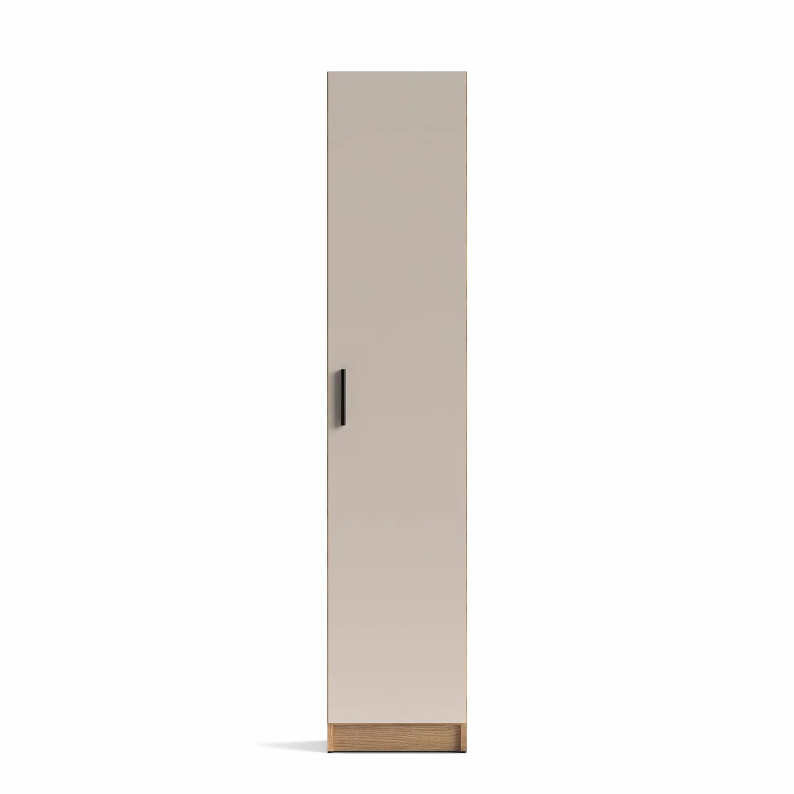 Shiito | Modelo Elba - Mueble Multiusos 1 Puerta | Acabado Mauvella-Beig