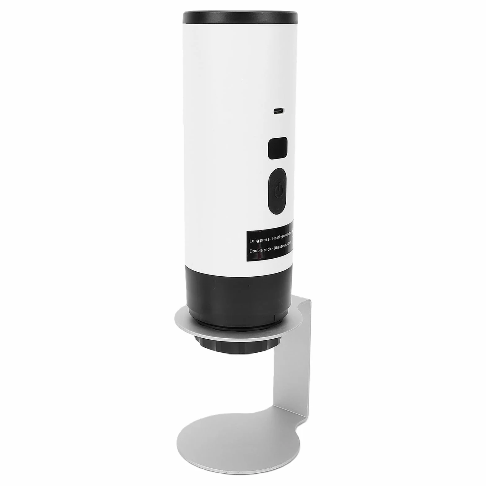 Cryfokt Cafetera Portátil Compacta Autocalentable, Cafetera a Presión de 20 Bares para Camping, Viajes y Oficina