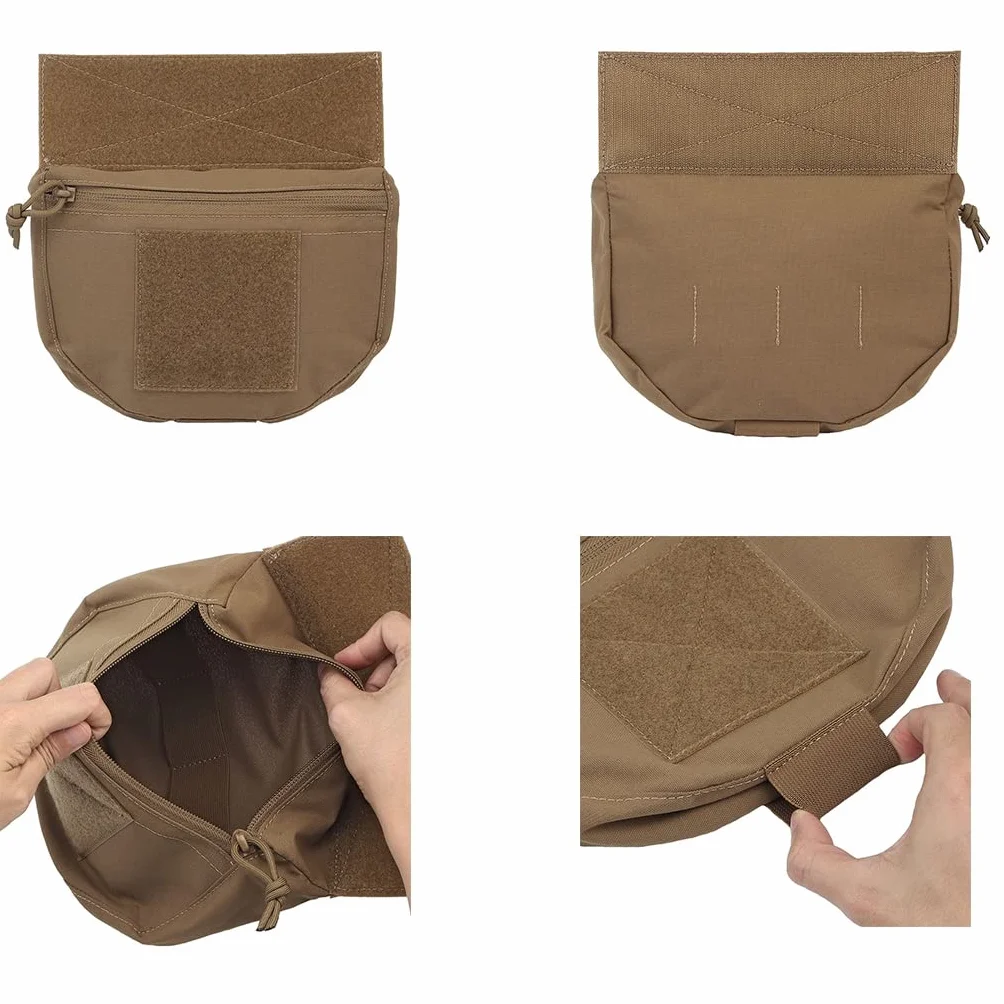 TS TAC-SKY Táctica Bolsa de Caída Dispositivo Pectoral con Banda Elástica, Equipo Multifuncional CP