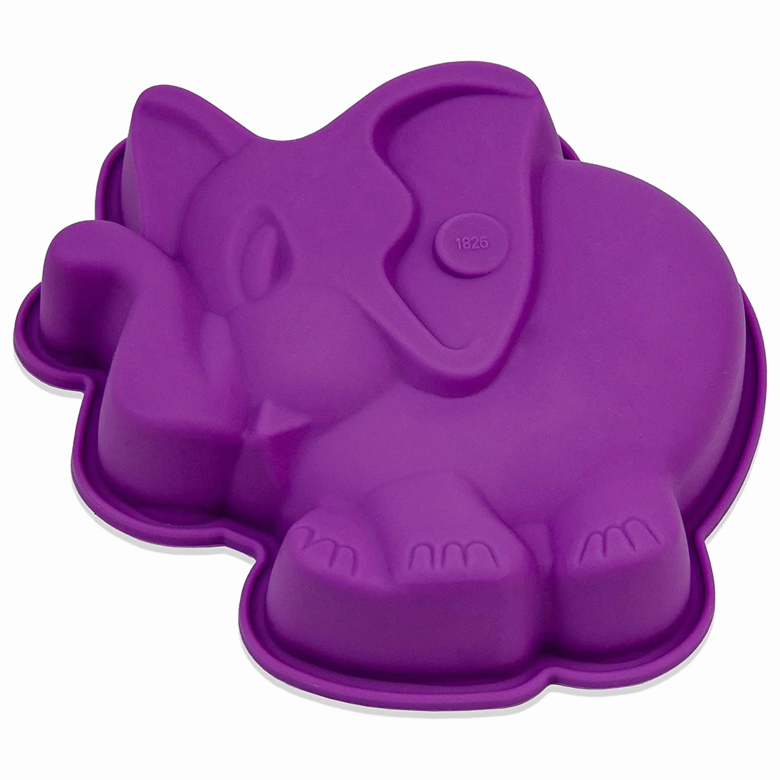 Molde de silicona para tartas con elefante, 15 cm, molde especial para tartas, base para tartas, tartas de cumpleaños, molde para hornear tartas, accesorios para hornear, resistente a la temperatura,
