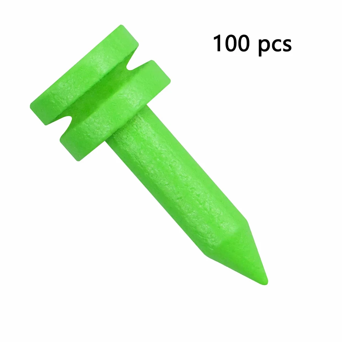 Tee de Golf Bamboo 100 Piezas 26mm Verde