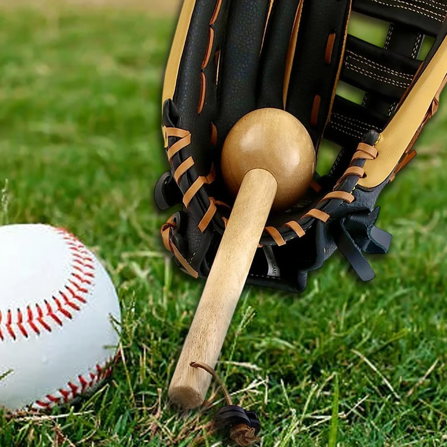 Mazo Para Guantes De Béisbol De Madera - Mantenimiento Molde De Bolas