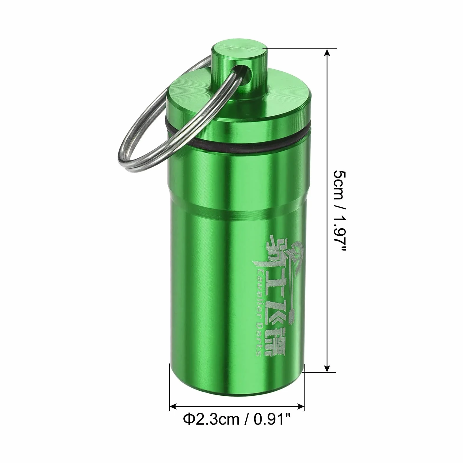 PATIKIL Caja de Almacenamiento Portátil para Dardos, Estuche Duradero para Dardos, Organizador de Accesorios para Dardos, Verde