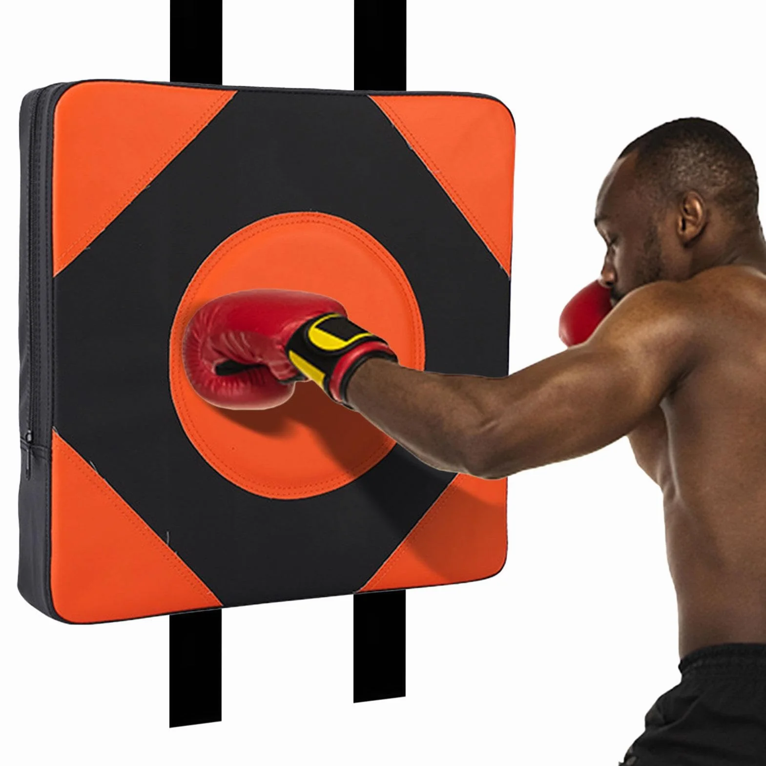 Saco de boxeo de pared - Wall Fighting Pad montado en la pared Cojín de entrenamiento fitness