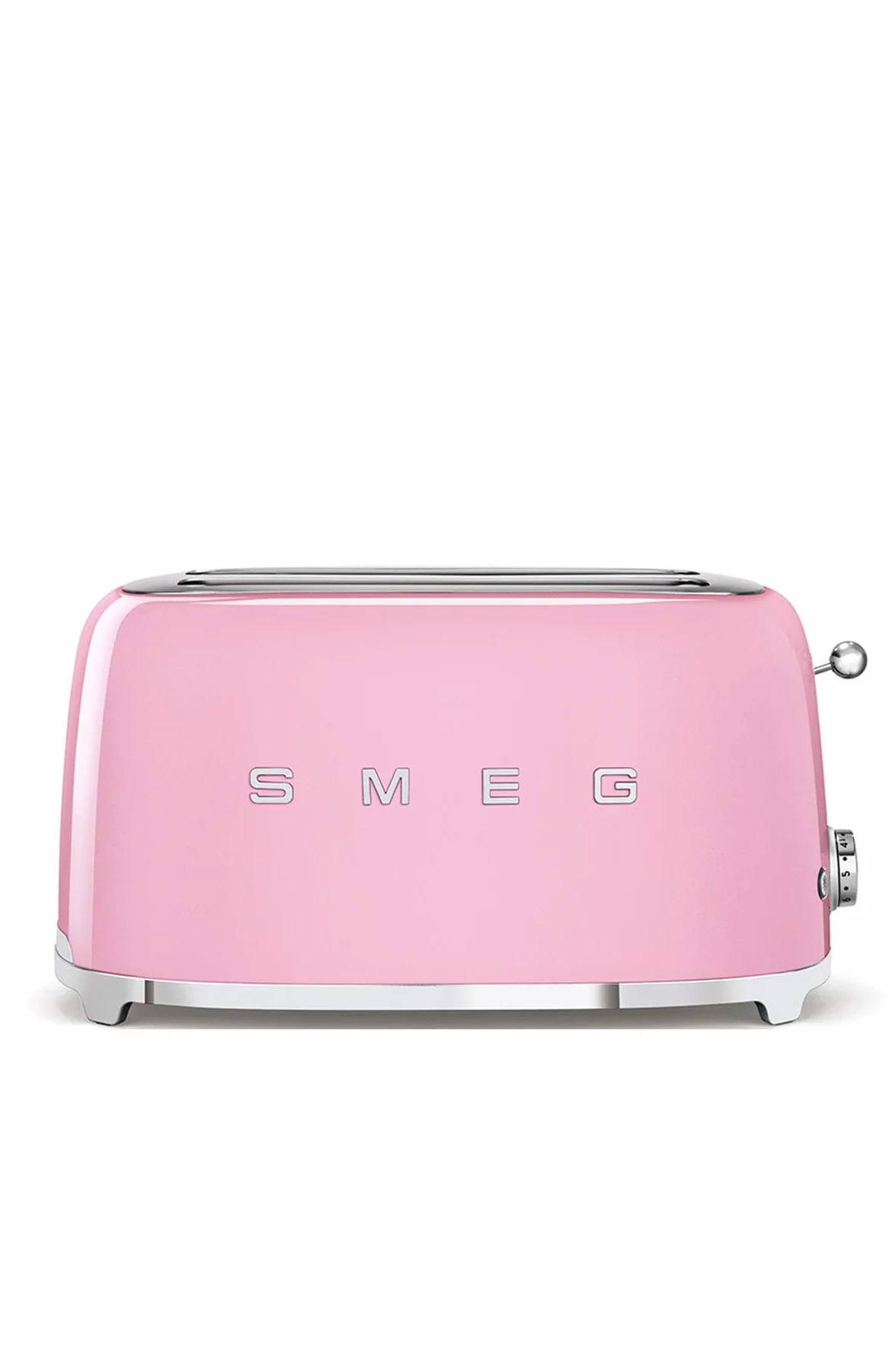 SMEG TSF02PKEU, Tostadora de 4 rebanadas 50's Style, Pastel pink