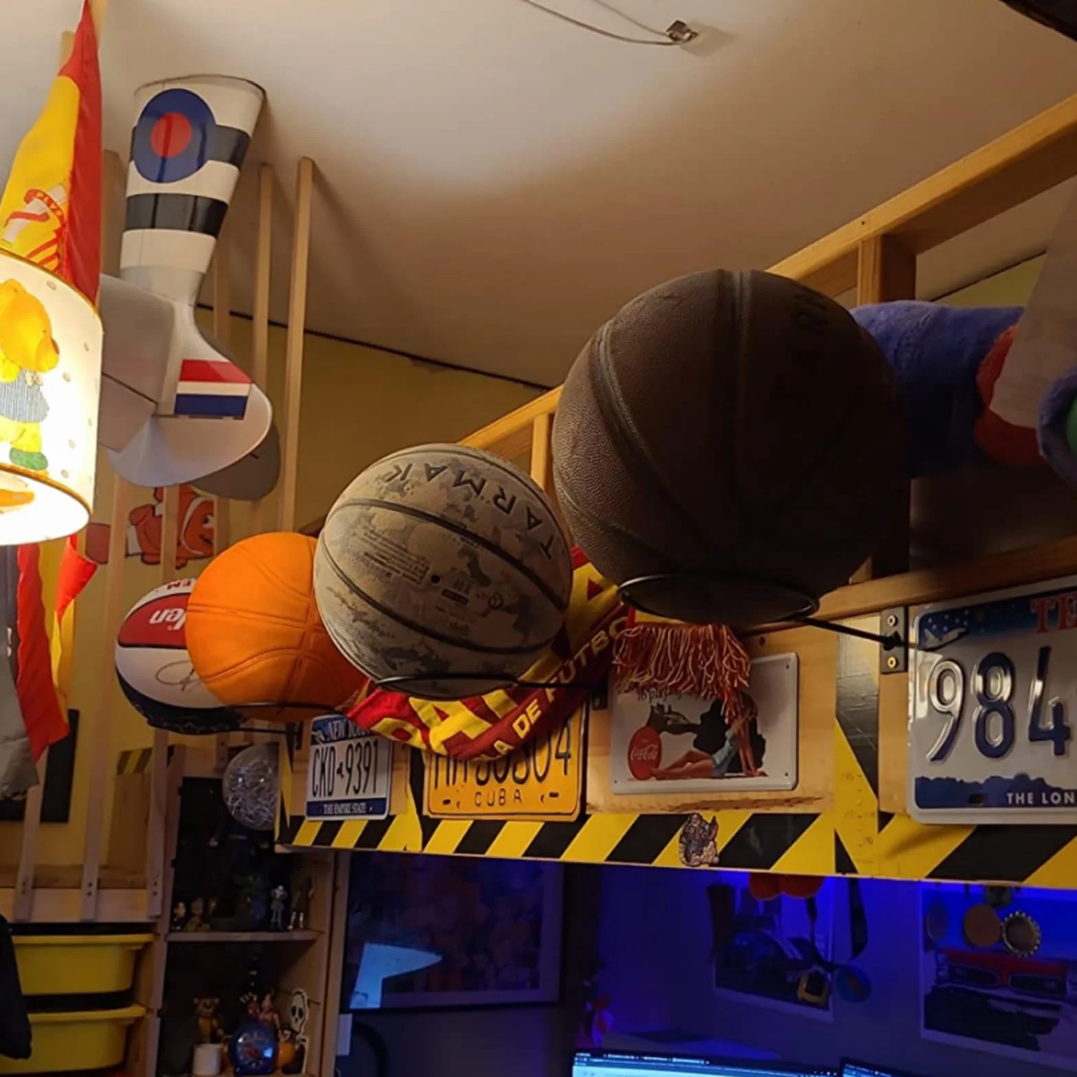 Soporte de Pared para Balones de Exhibición CPROSP