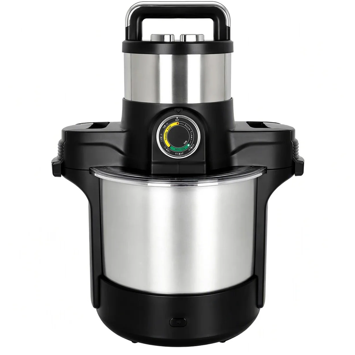 Procesador de alimentos y picadora de carne de acero inoxidable de 220 V 1600 W, 6 litros