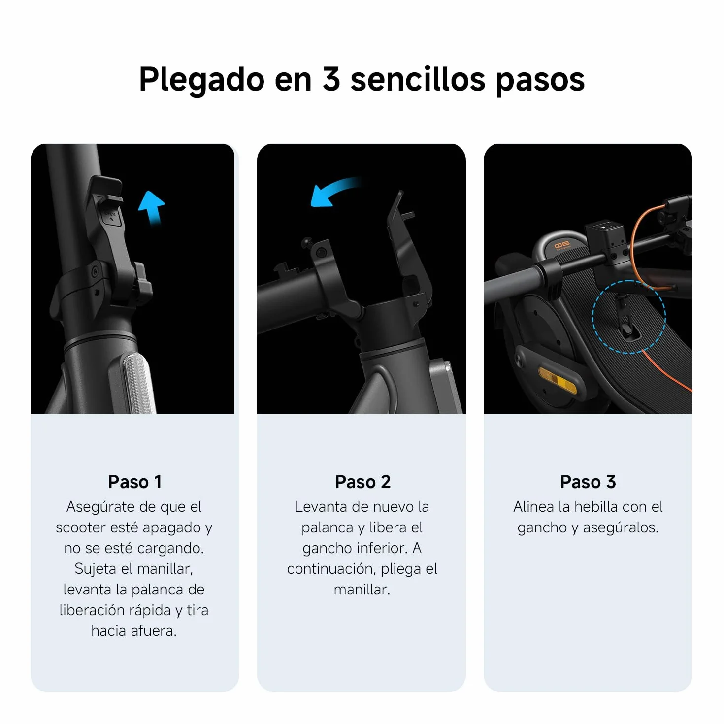 Xiaomi Patinete Eléctrico Serie 6 Homologado DGT 25 km/h Autonomía 25-75 km Neumáticos Sin Cámara 10-12" Plegable Doble Freno
