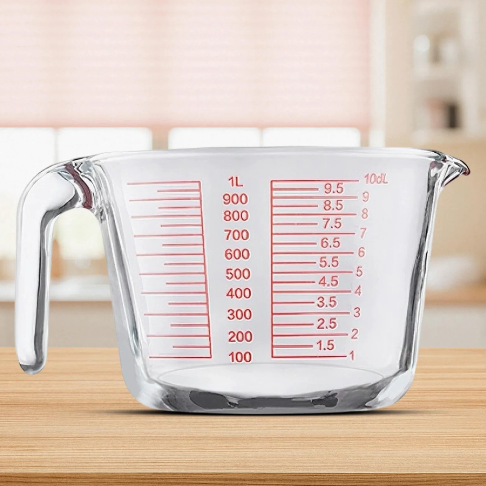 Vasos Medidores Recipiente de Medición Portátil Transparente y | Vasos Medidores De Vidrio Para Líquidos Para Horno Lavavajillas Congelador Medición Horneado Cocción Cocina Hogar Casa