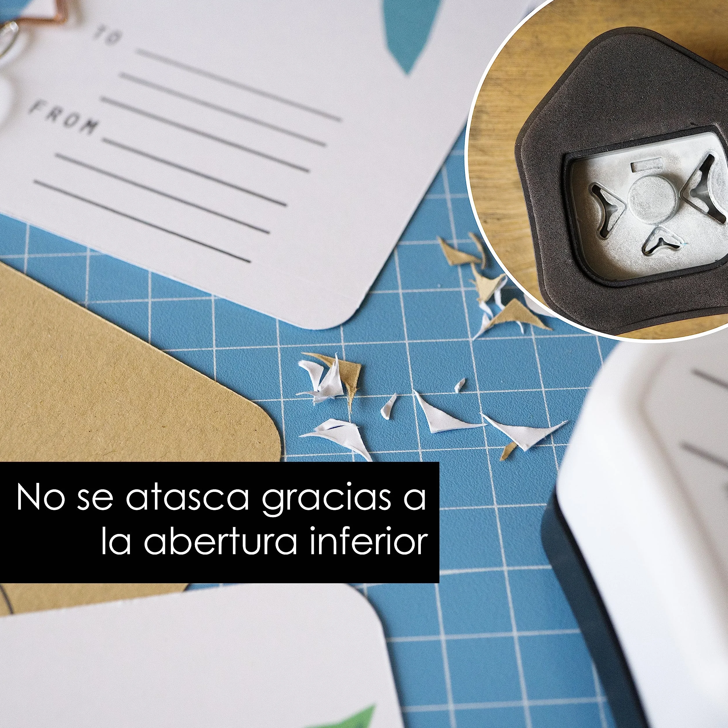 OfficeTree Perforadora redondeada de esquinas 3 en 1 para papel, perforadora de esquinas de 3 vías, para fotos, redondeador de esquinas para papel sólido, tarjetas de invitación, tarjetas de regalo